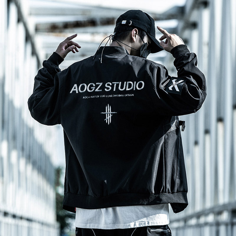 GoFly DuskJ6 Scar Slash Bomber Jacket