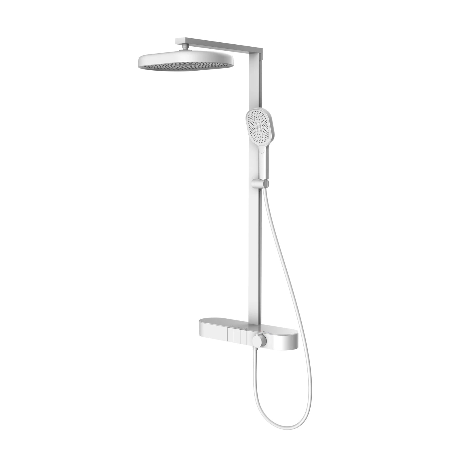 Top 1 High End Wall Mounted Thermostatic Mixer Set Niche Bathroom Faucets Ceramic Valve Shower System Bathtub Shower Faucet Set