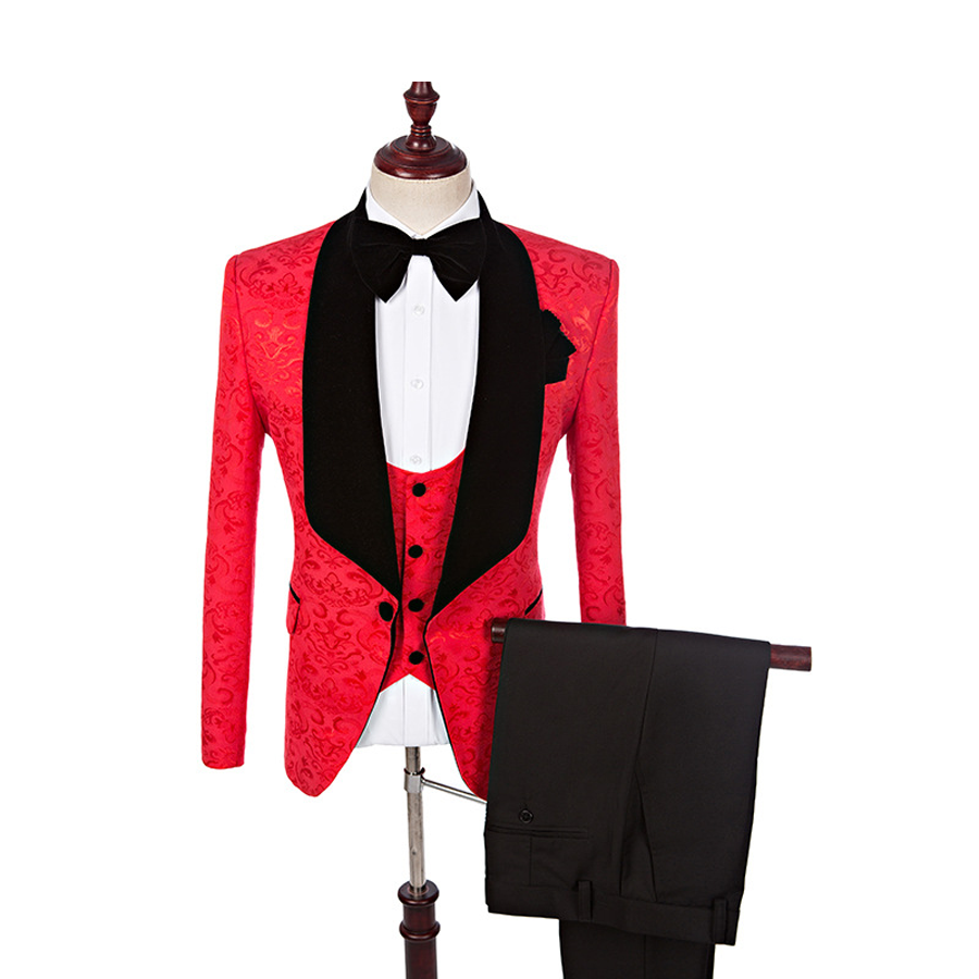 2 Piece Suits Slim Fit Weddings Buisness Blazer Men&