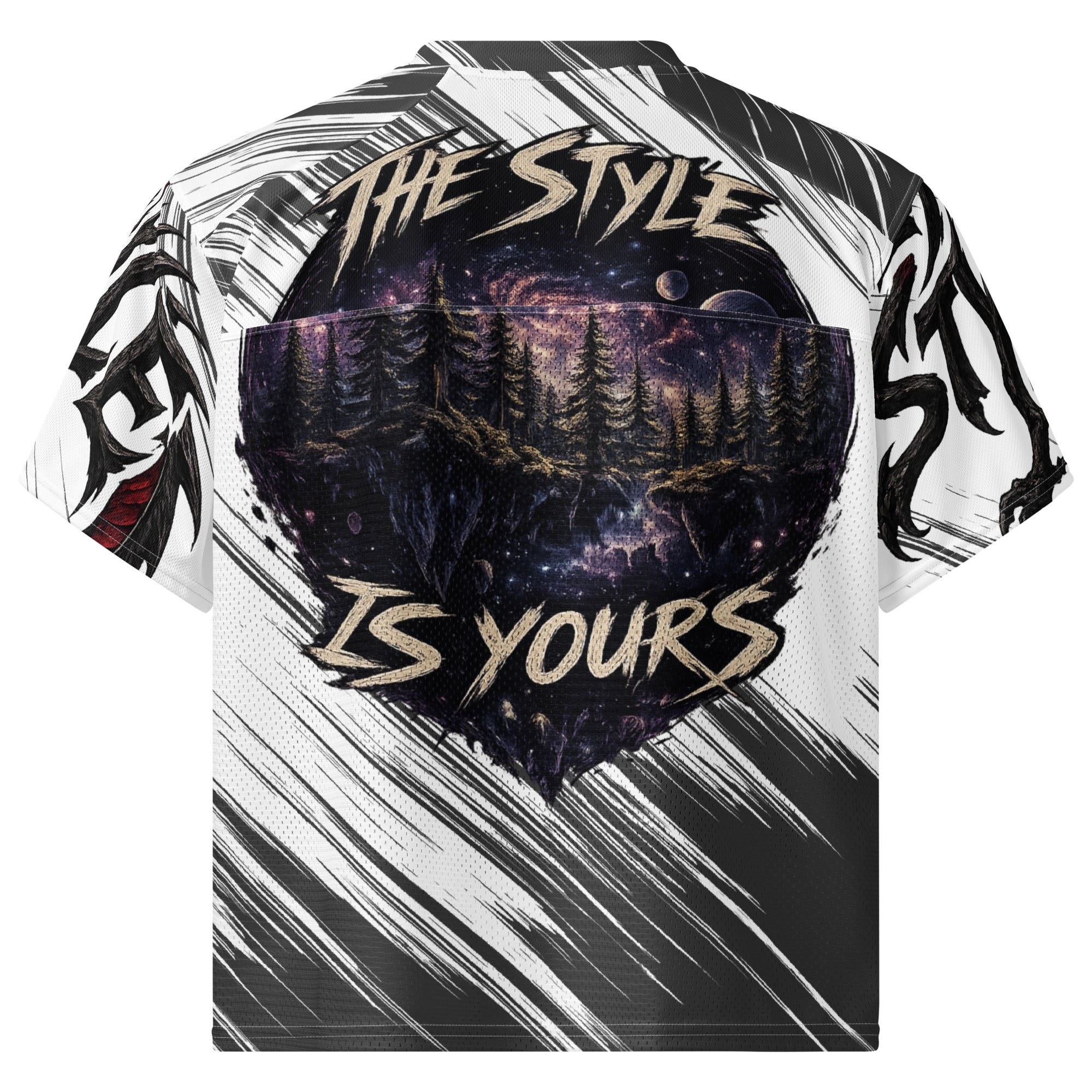 GoFlyStyle Boxy football jersey