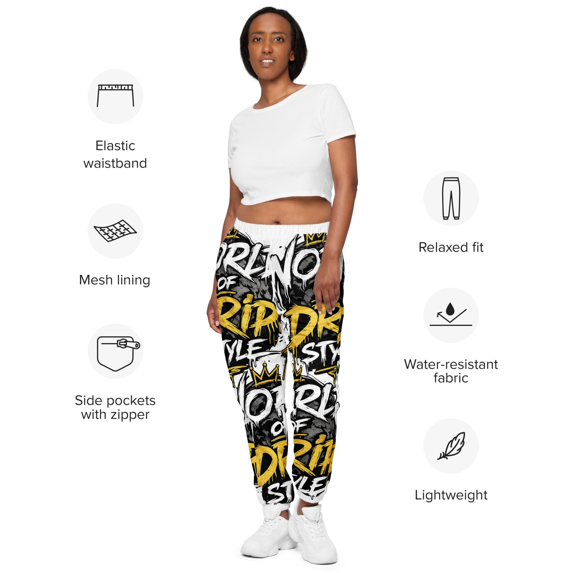 GoFly World Of Drip Style Unisex Track Pants