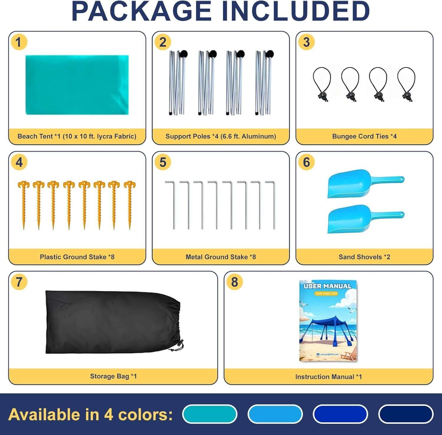 portable beach tent sun shelter
