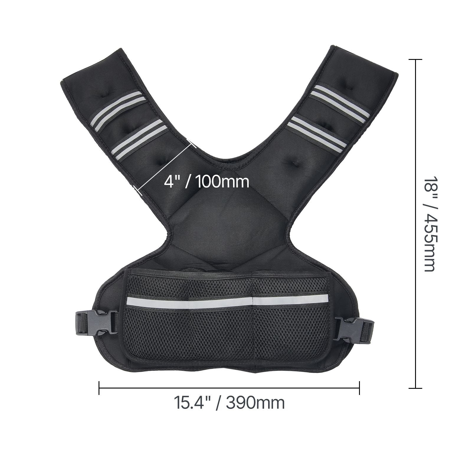 adjustable weighted vest for strength training