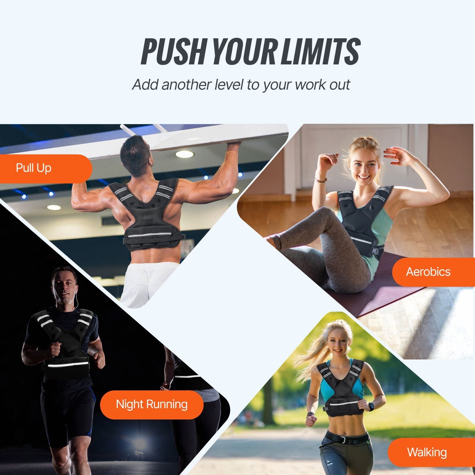 adjustable weighted vest for strength training