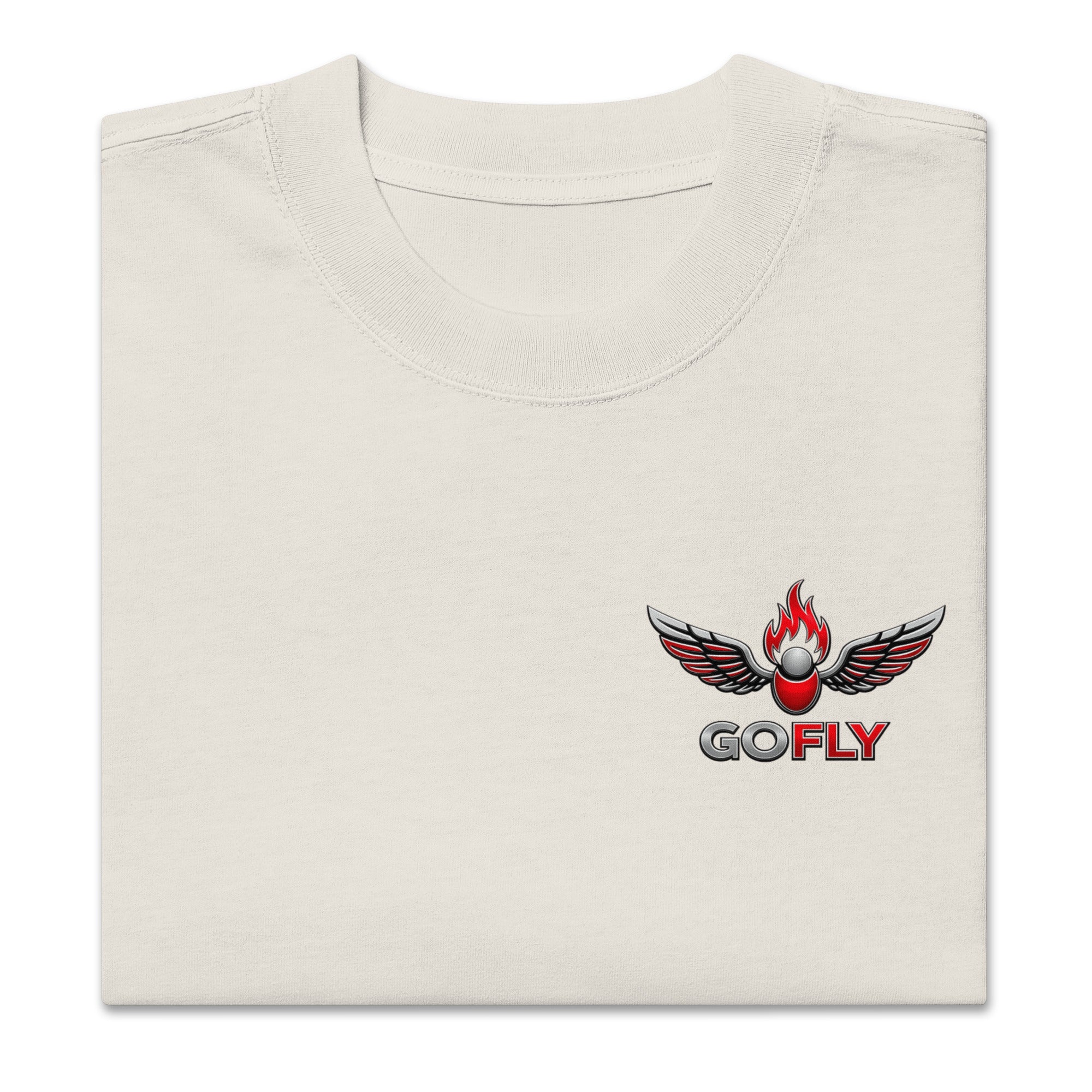 GoFly Never Out Of Style Oversized faded t-shirt