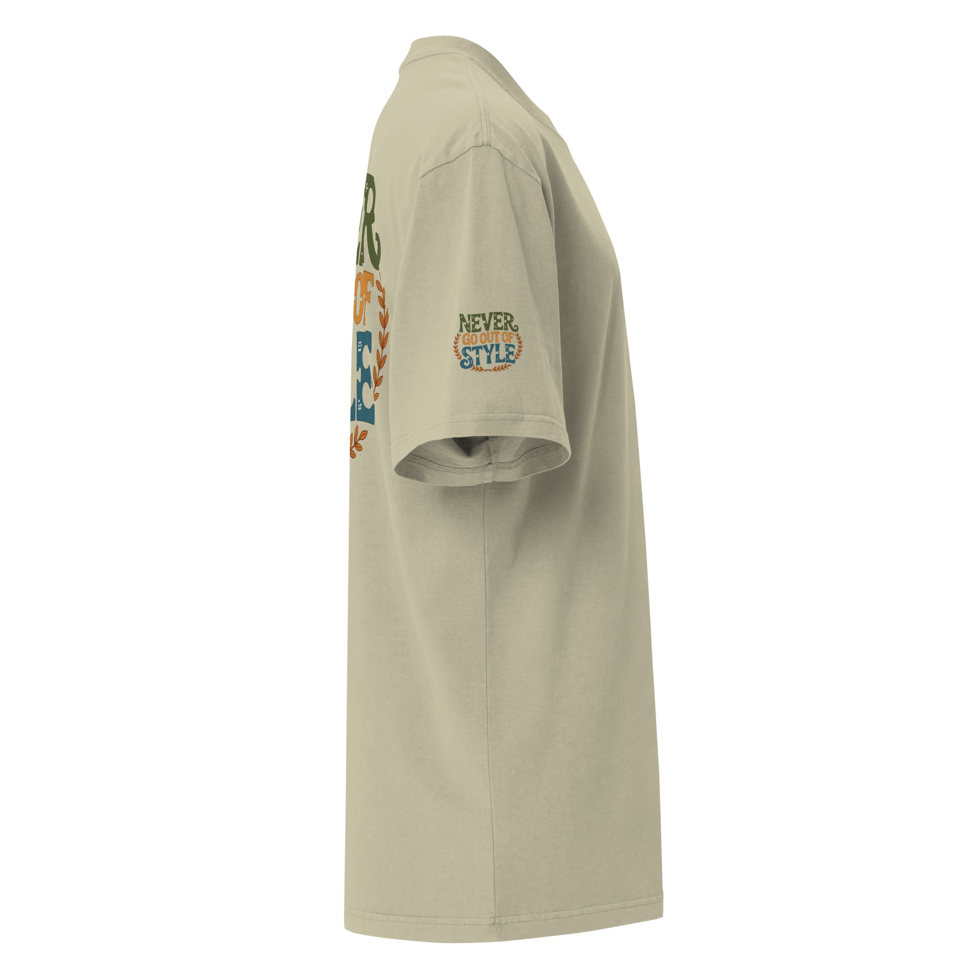 GoFly Never Out Of Style Oversized faded t-shirt