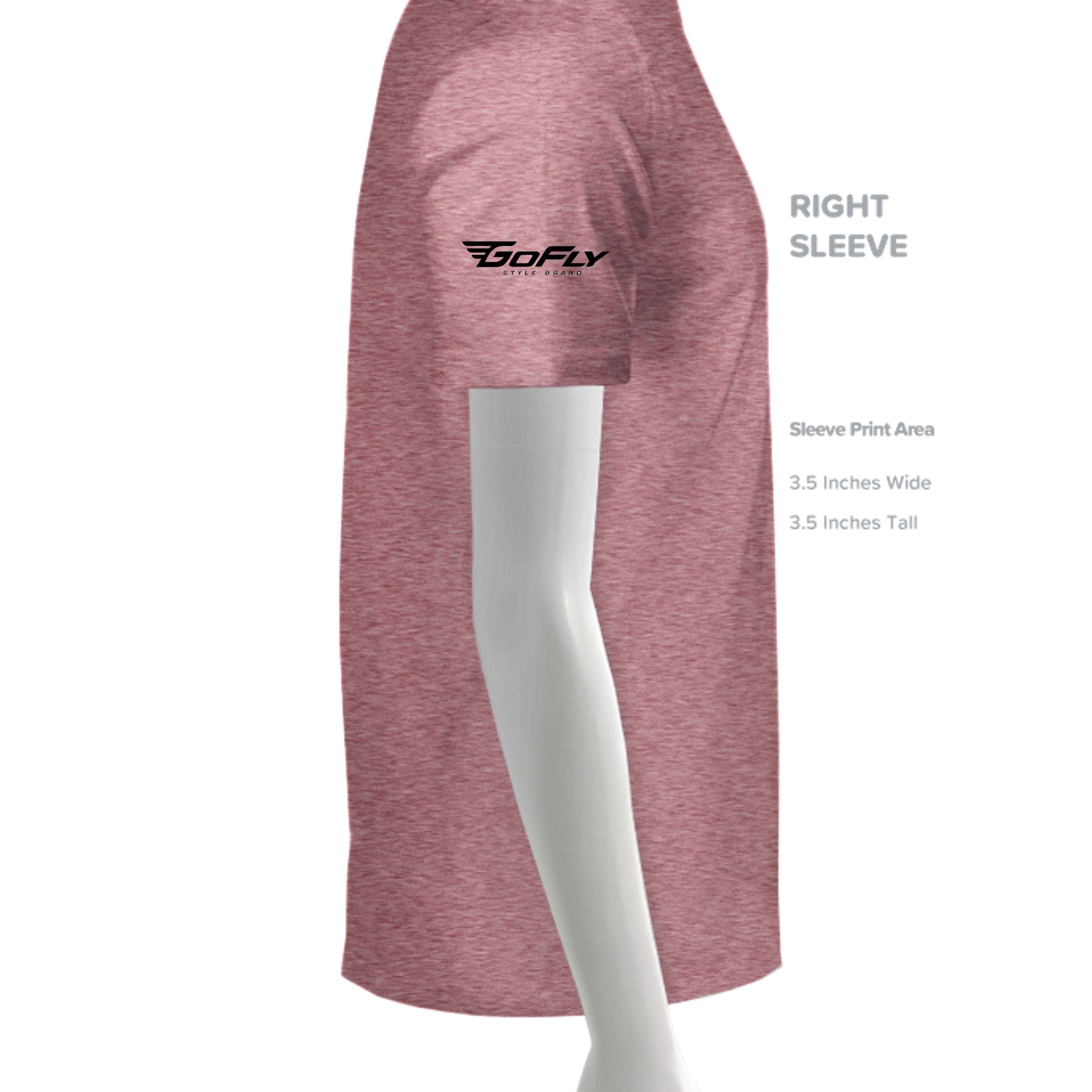 Heather Red - G500B - SLEEVE_RIGHT