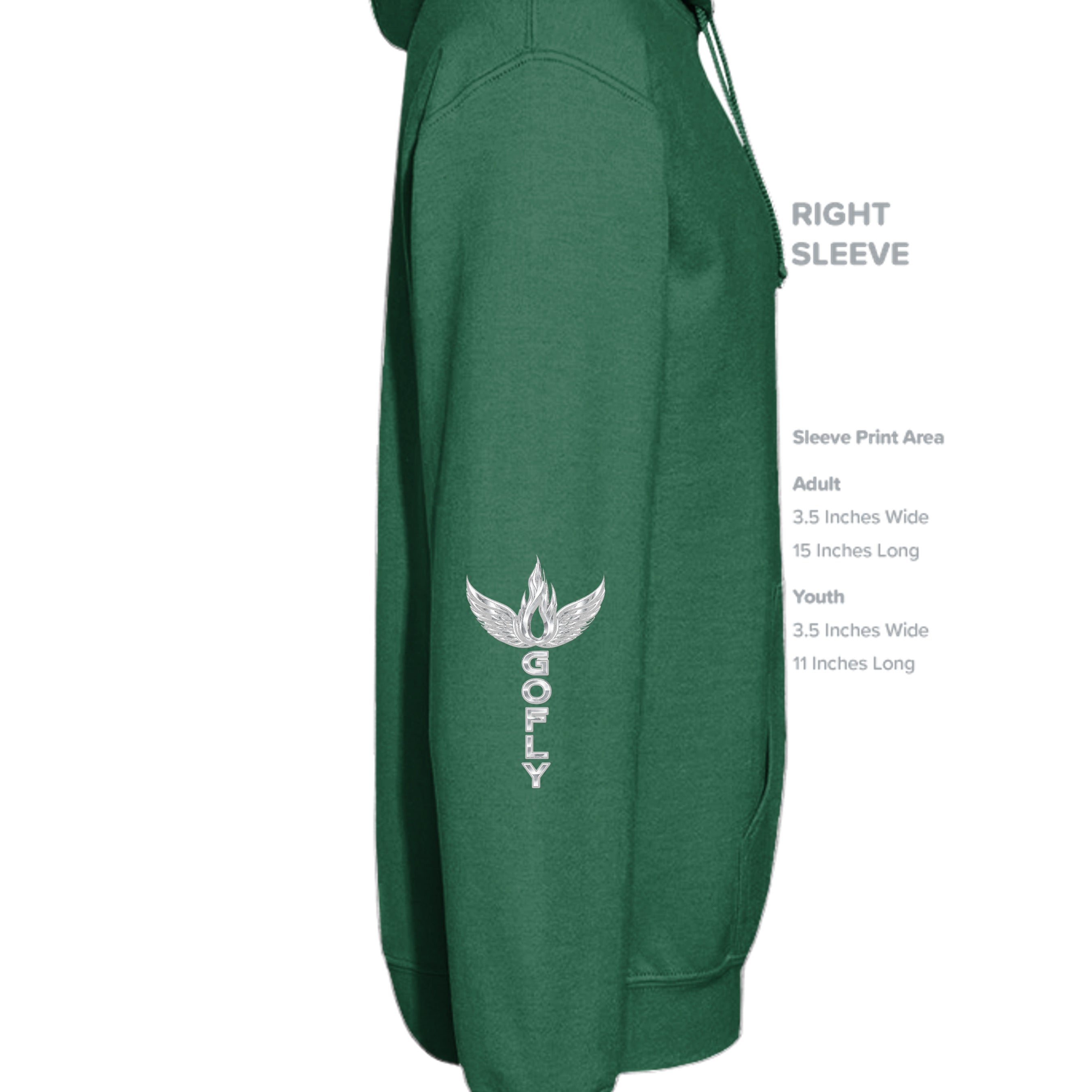 Fan Dark Green - G185 - SLEEVE_RIGHT