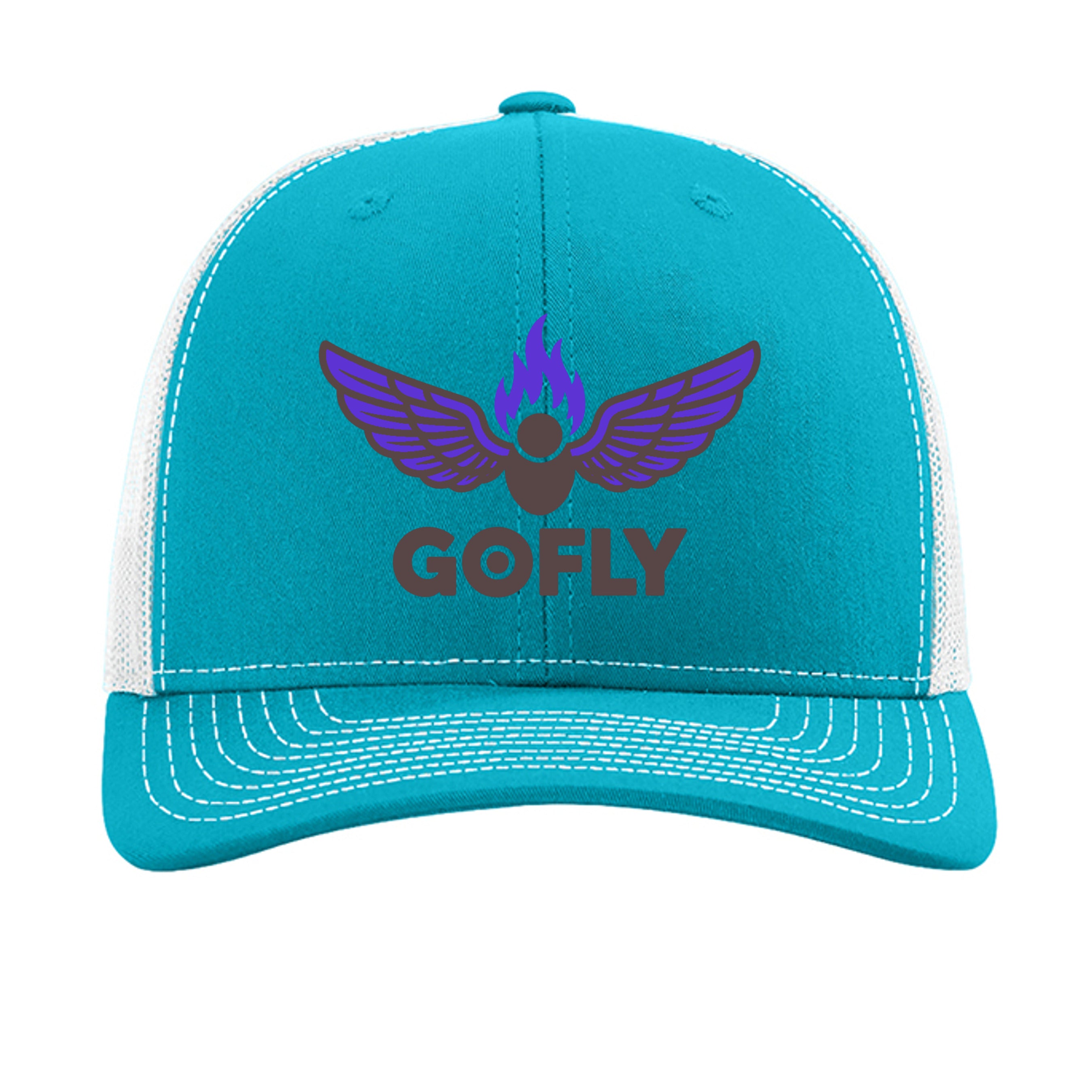 Cyan/ White - 112 - FRONT