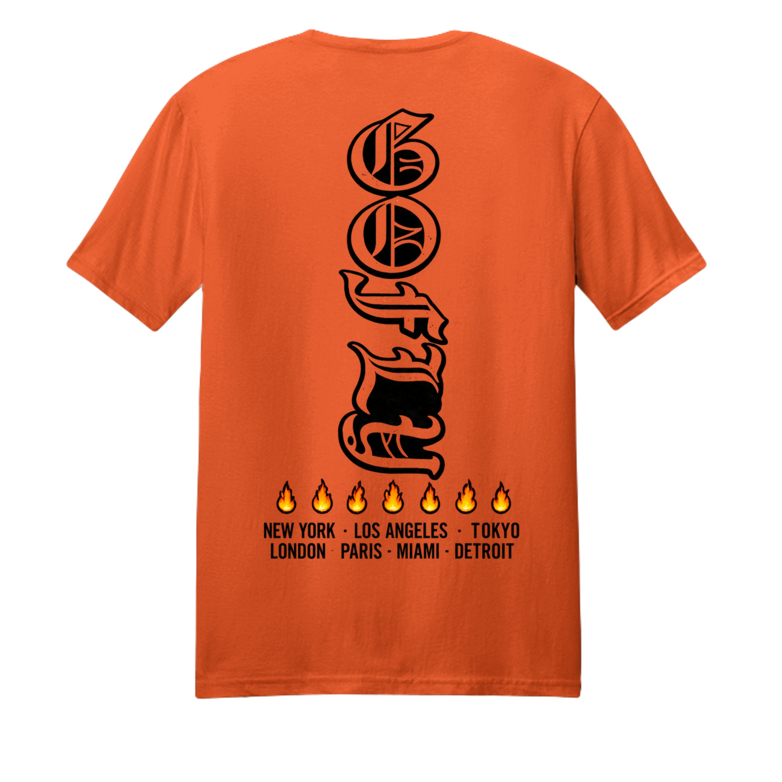 Safety Orange - DM108 - BACK