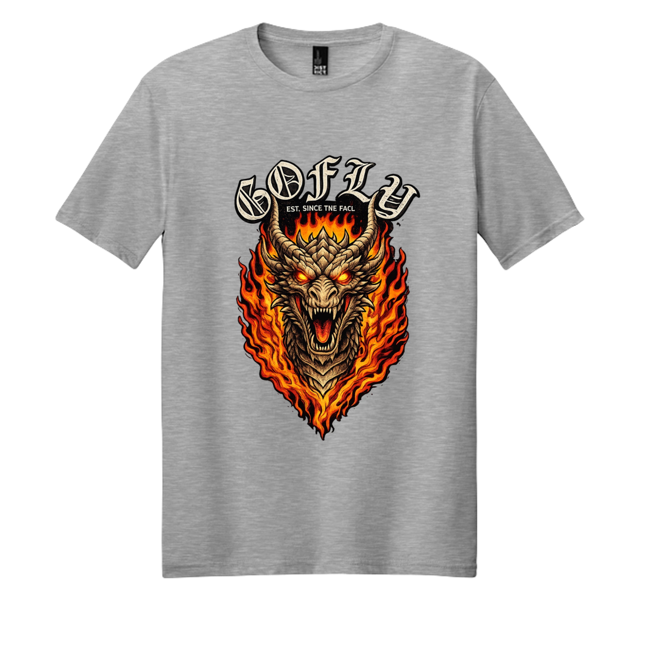Light Heather Grey - DM108 - FRONT