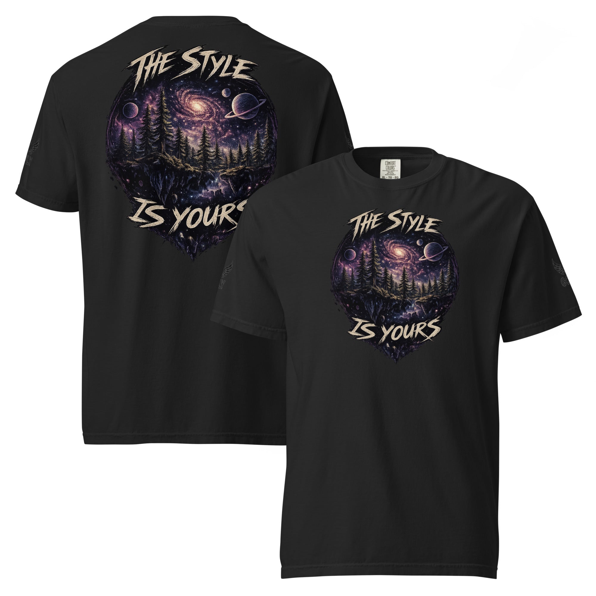 GoFly The Style Is Yours Unisex garment-dyed heavyweight t-shirt
