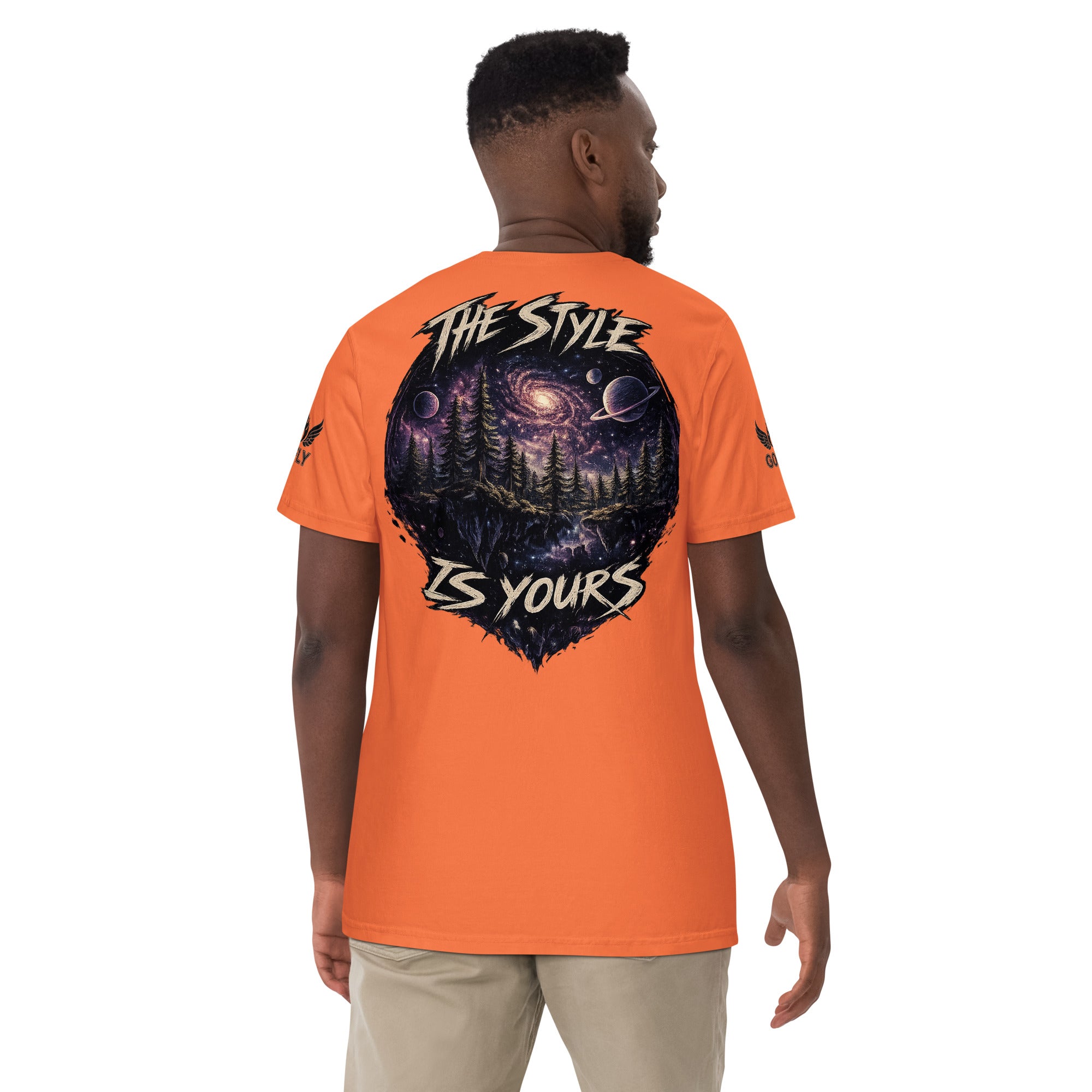 GoFly The Style Is Yours Unisex garment-dyed heavyweight t-shirt