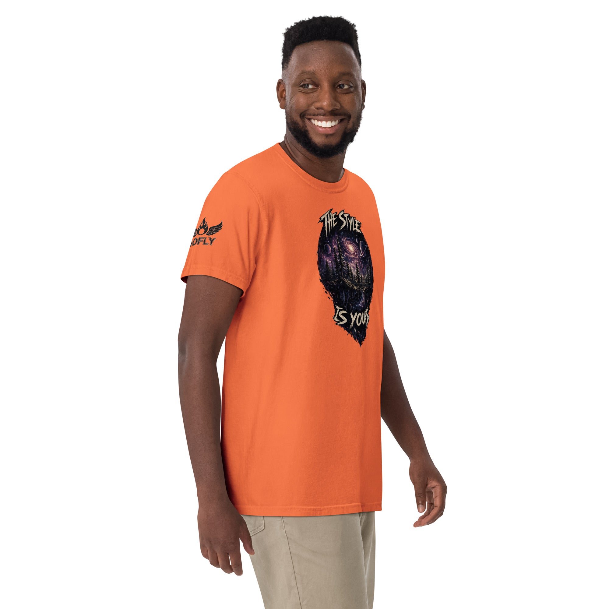 GoFly The Style Is Yours Unisex garment-dyed heavyweight t-shirt