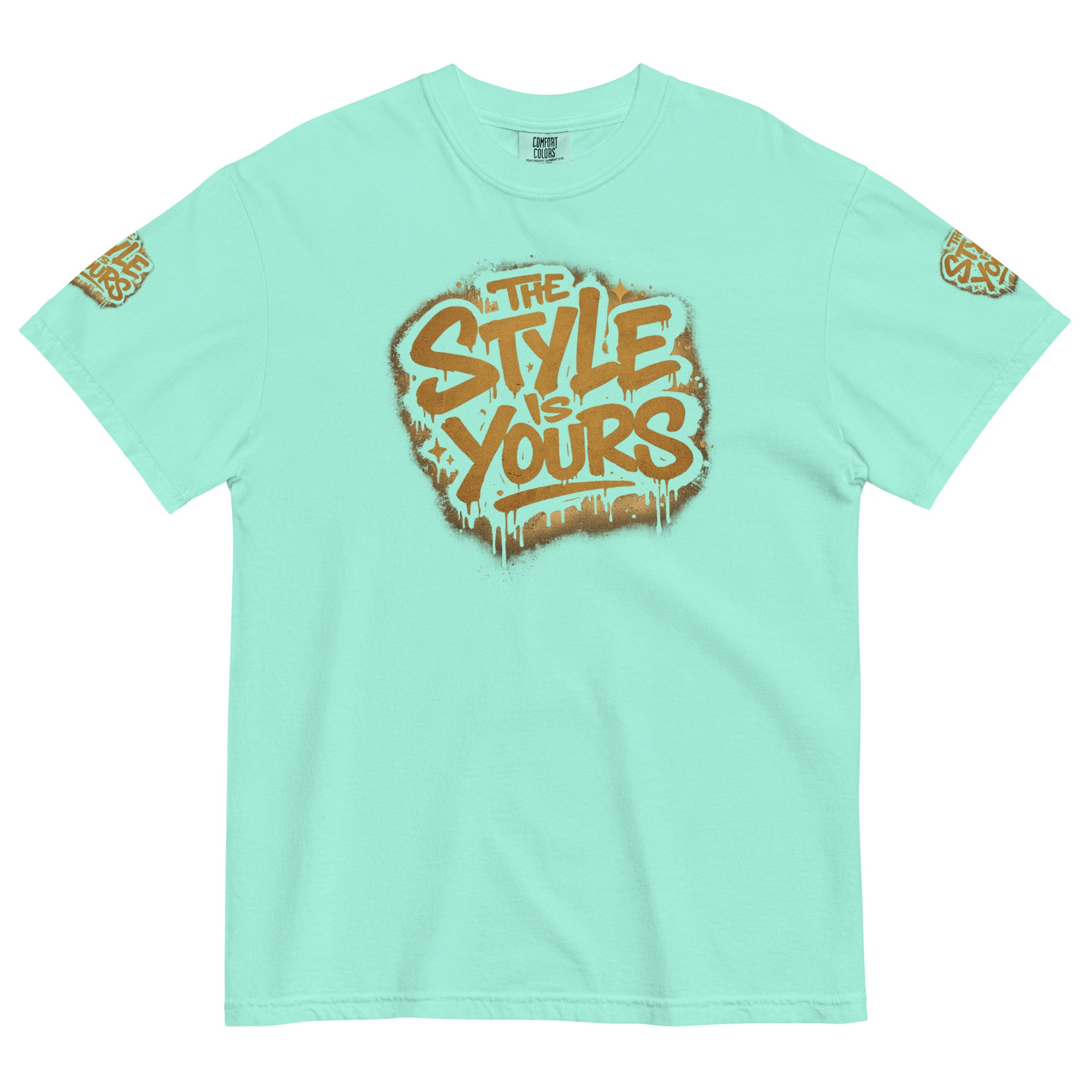 GoFly The Style Is Yours Unisex garment-dyed heavyweight t-shirt