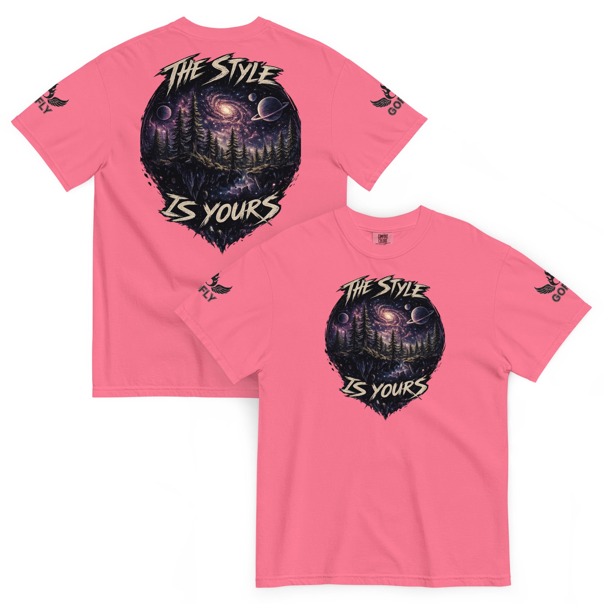 GoFly The Style Is Yours Unisex garment-dyed heavyweight t-shirt
