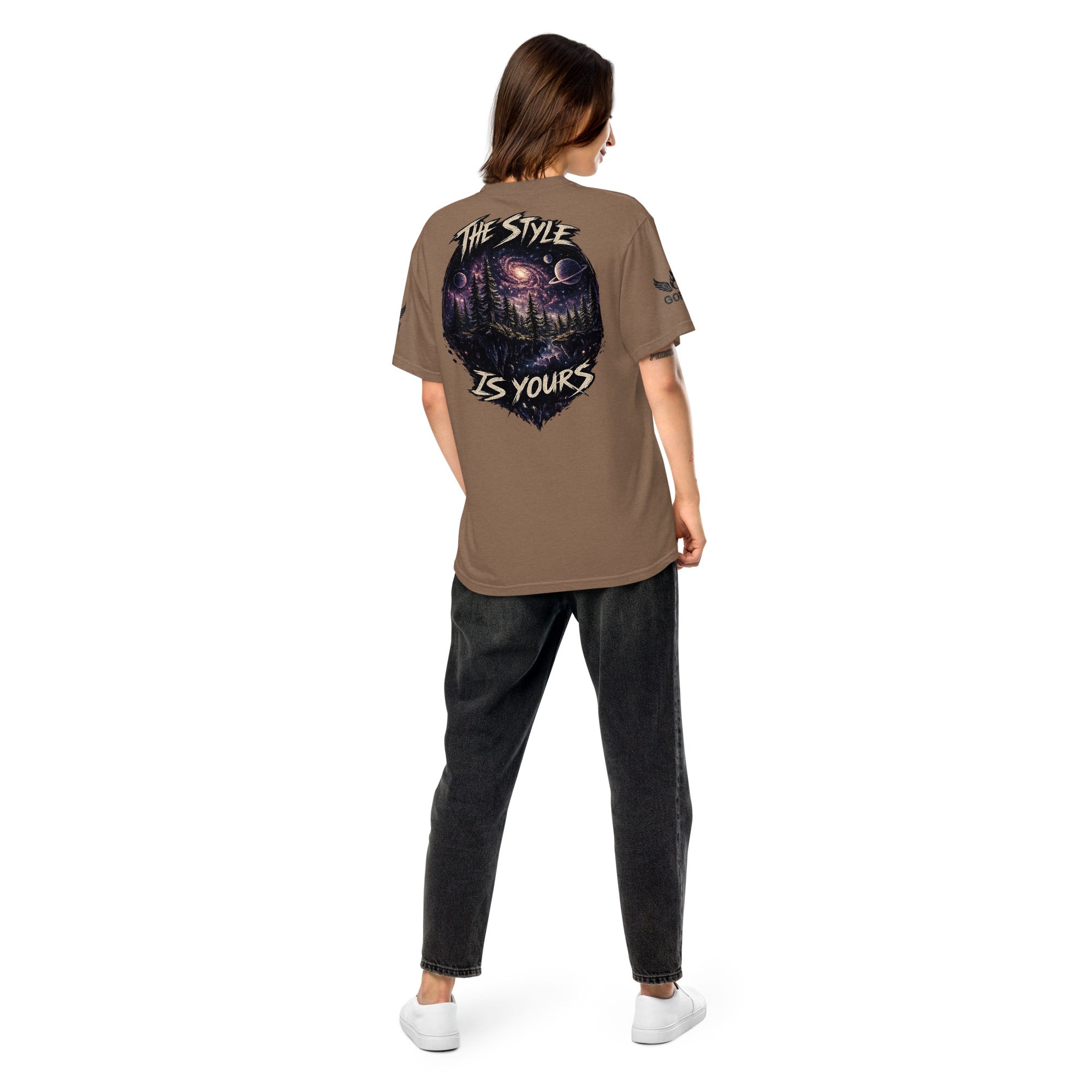 GoFly The Style Is Yours Unisex garment-dyed heavyweight t-shirt