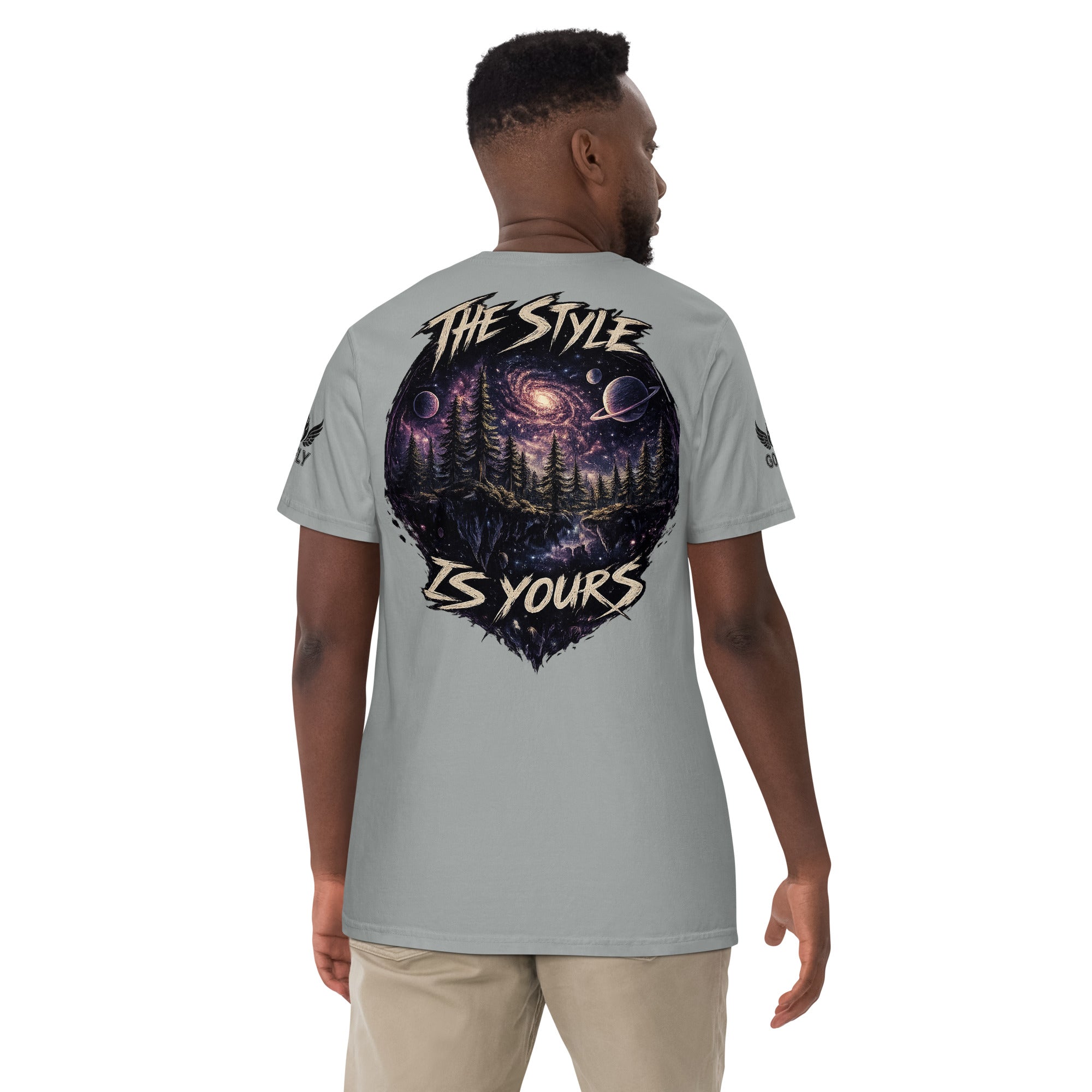 GoFly The Style Is Yours Unisex garment-dyed heavyweight t-shirt