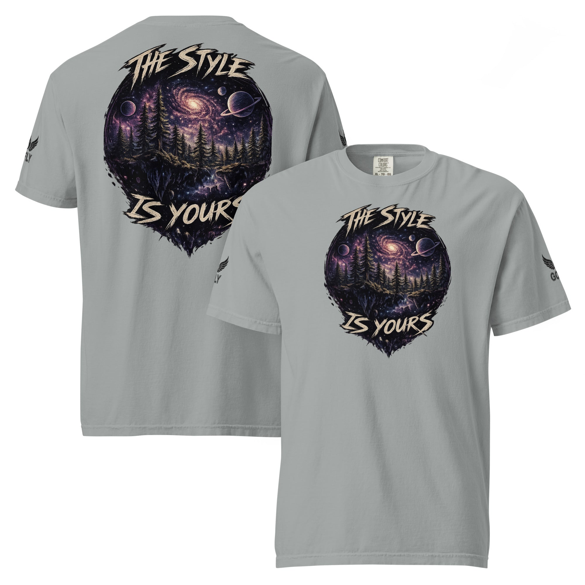 GoFly The Style Is Yours Unisex garment-dyed heavyweight t-shirt