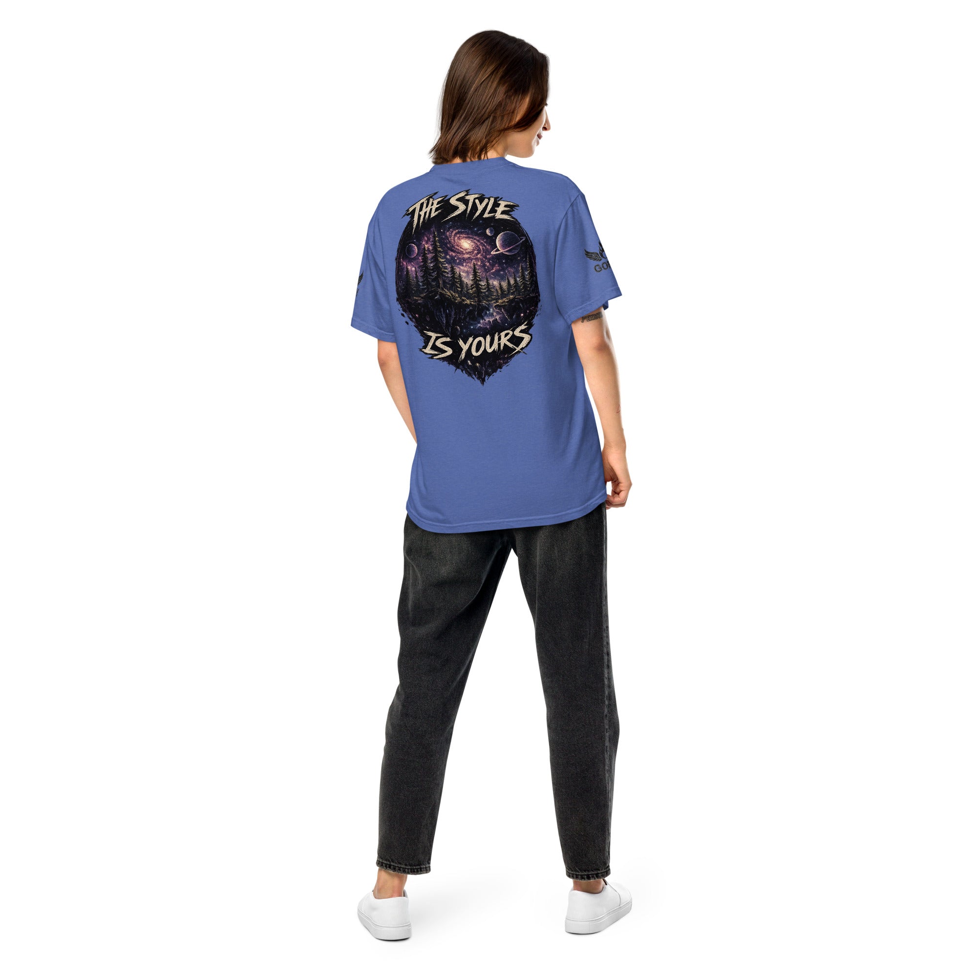 GoFly The Style Is Yours Unisex garment-dyed heavyweight t-shirt