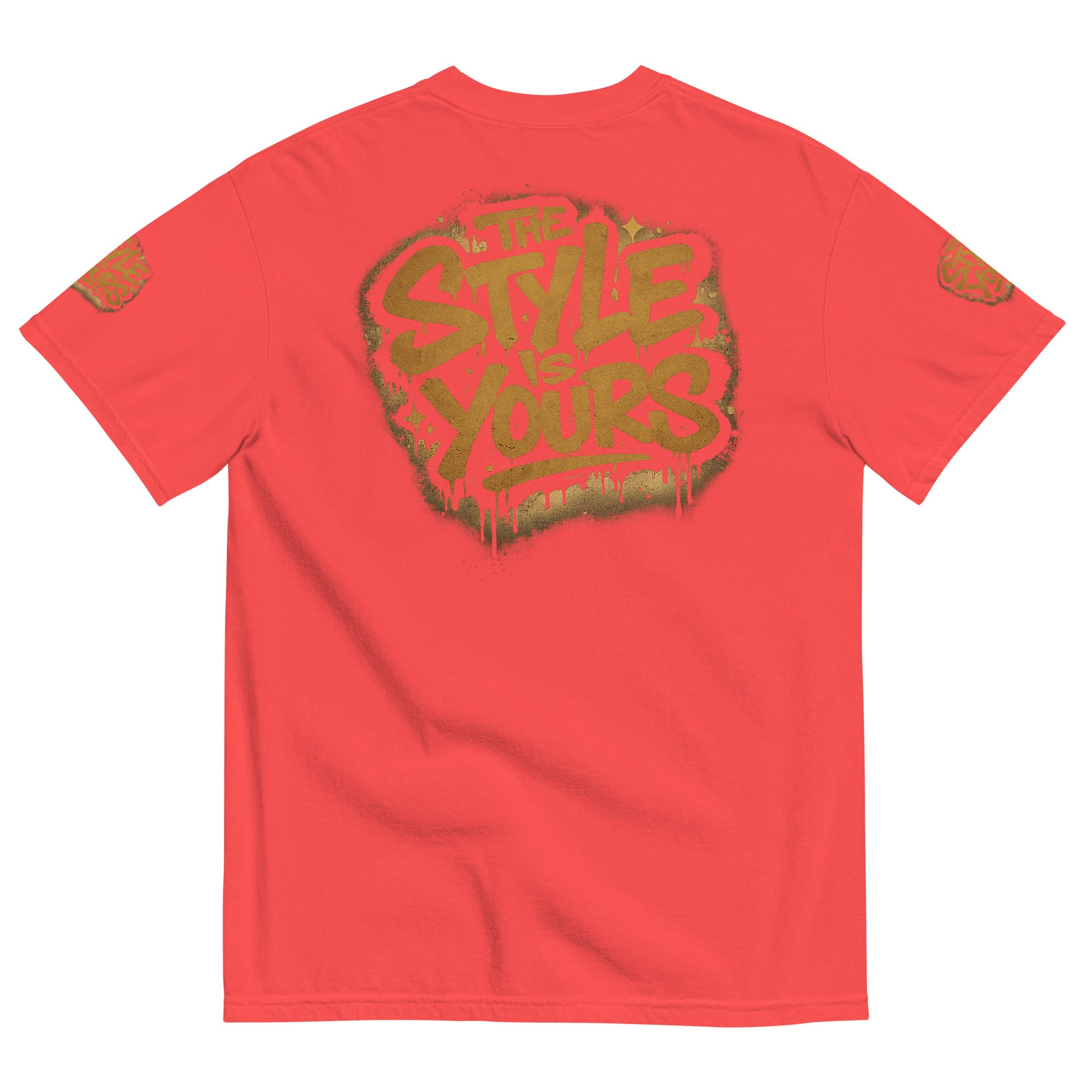 GoFly The Style Is Yours Unisex garment-dyed heavyweight t-shirt