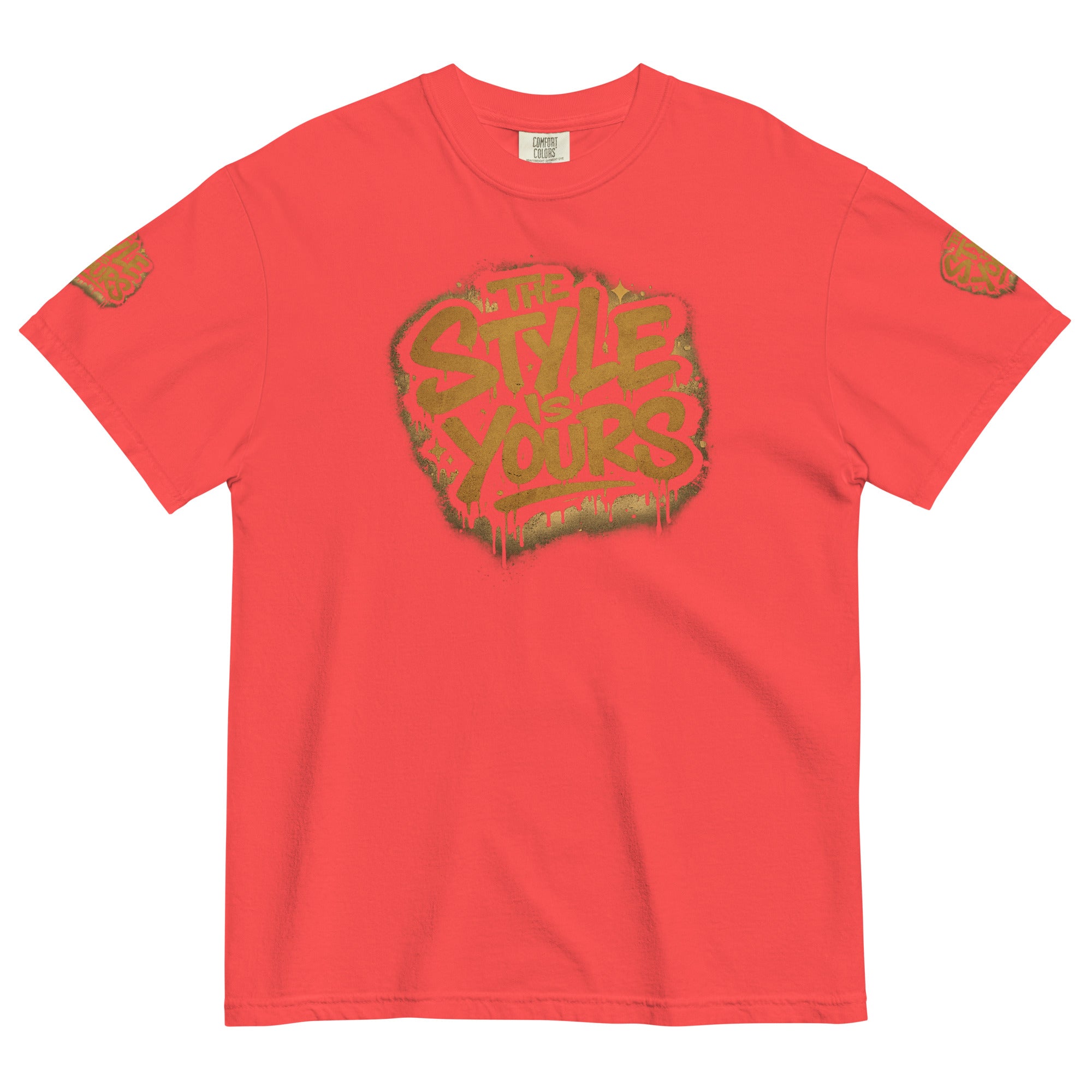 GoFly The Style Is Yours Unisex garment-dyed heavyweight t-shirt