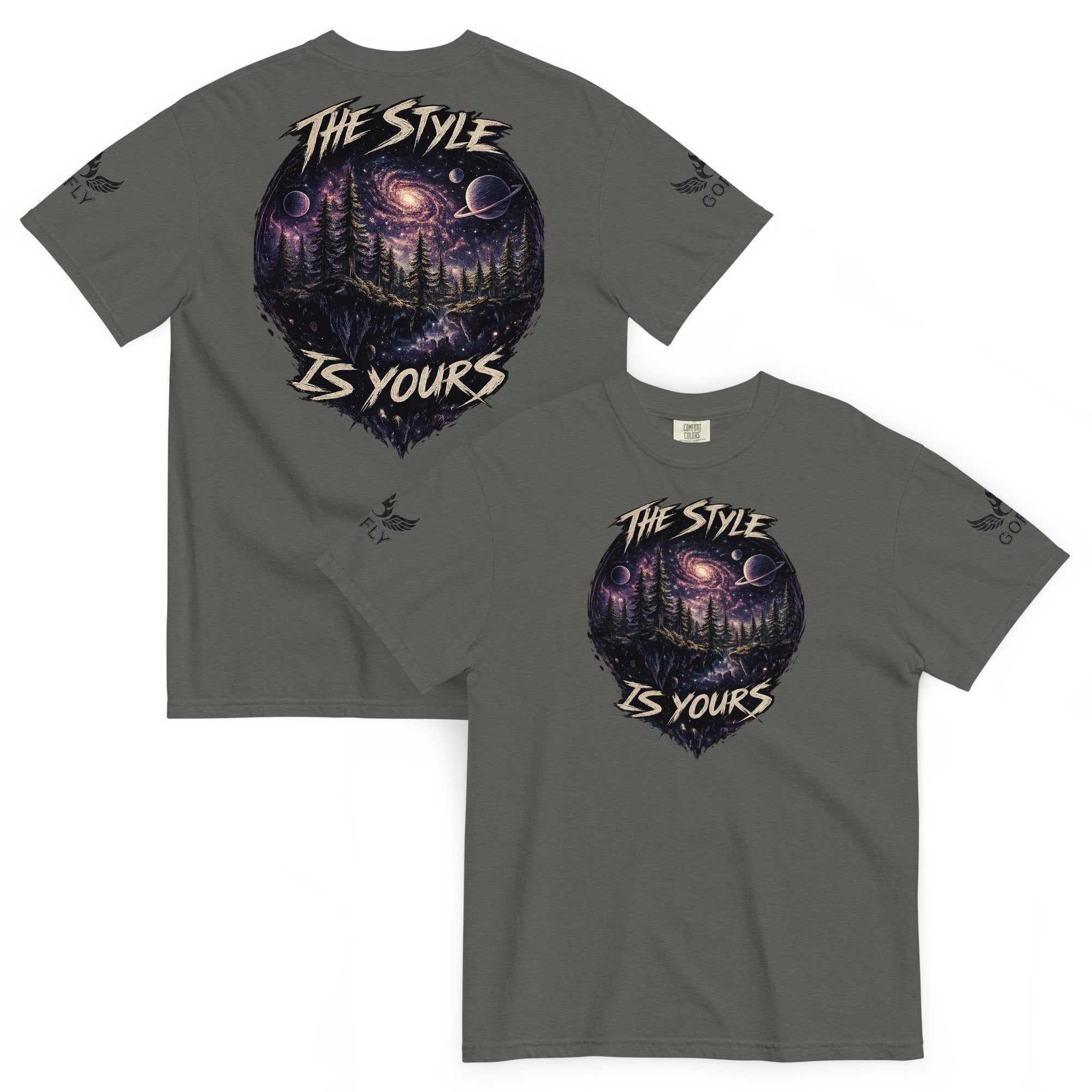 GoFly The Style Is Yours Unisex garment-dyed heavyweight t-shirt