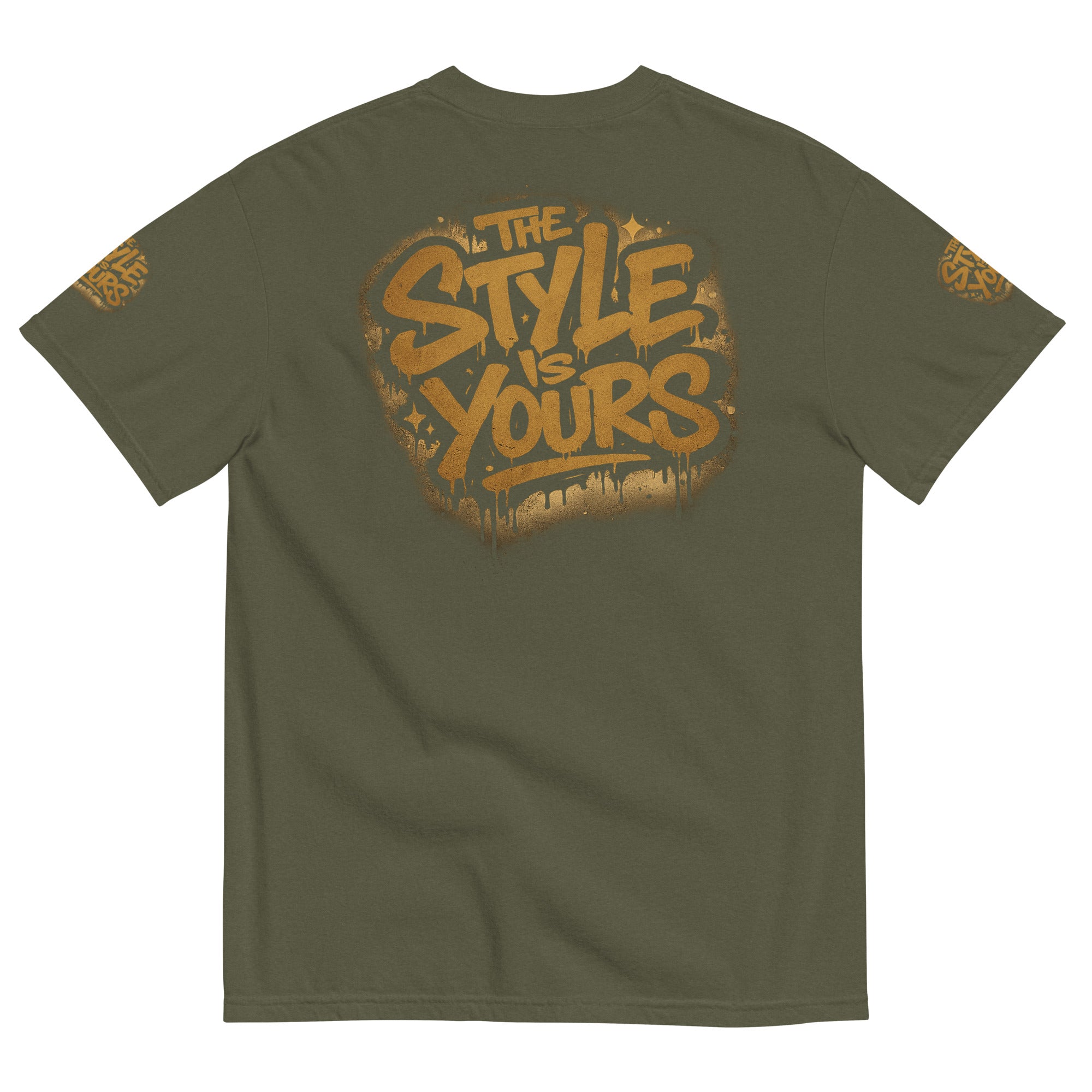 GoFly The Style Is Yours Unisex garment-dyed heavyweight t-shirt