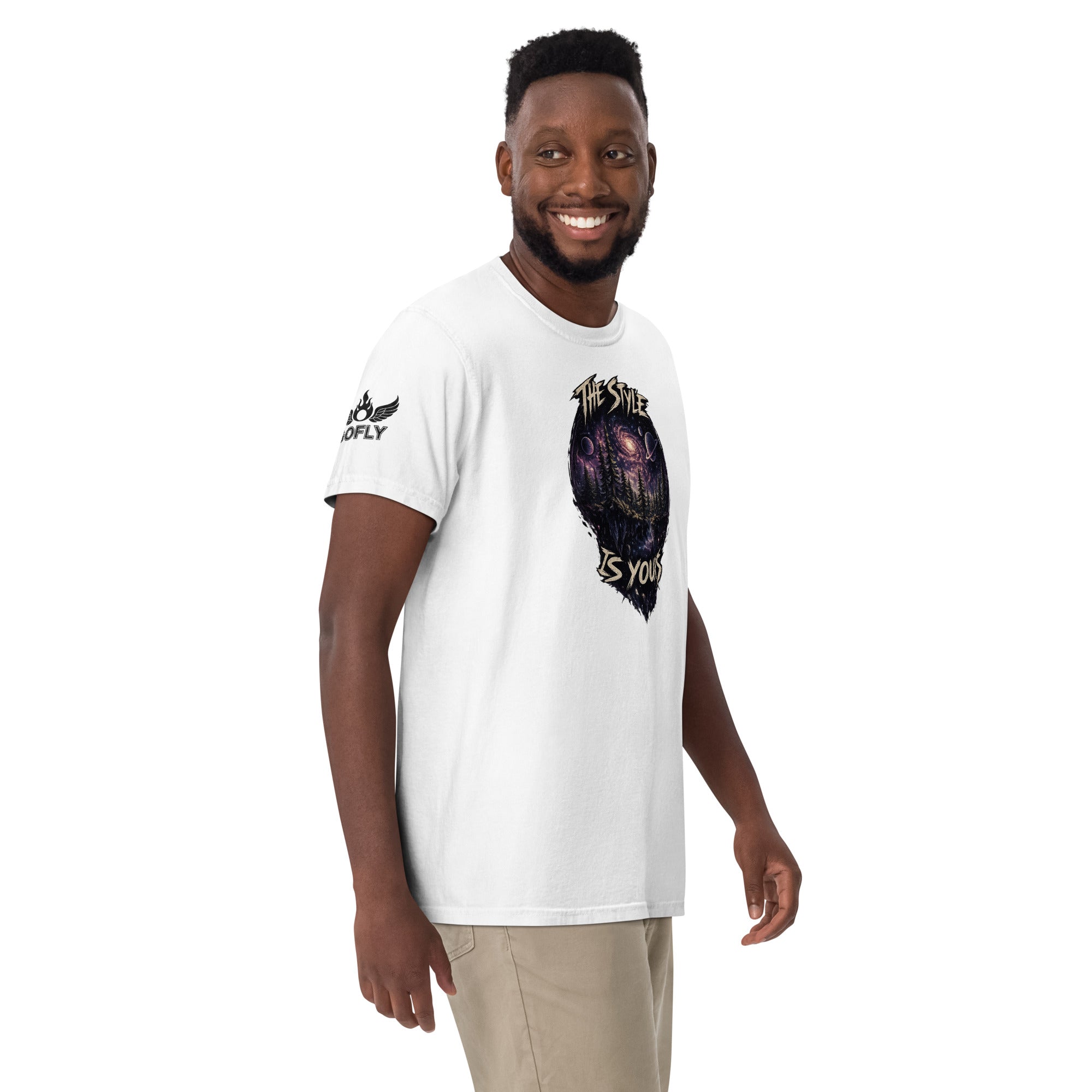 GoFly The Style Is Yours Unisex garment-dyed heavyweight t-shirt