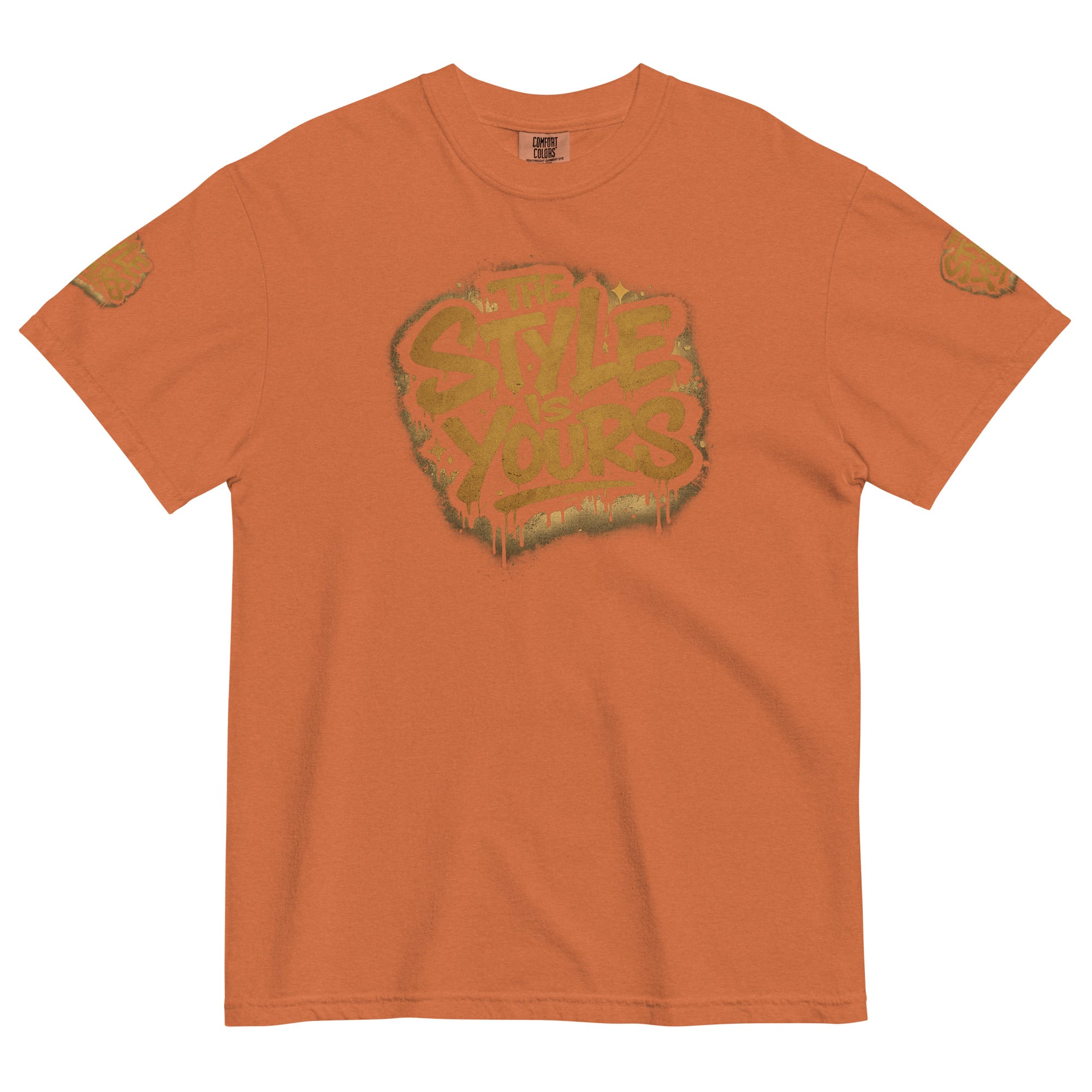 GoFly The Style Is Yours Unisex garment-dyed heavyweight t-shirt