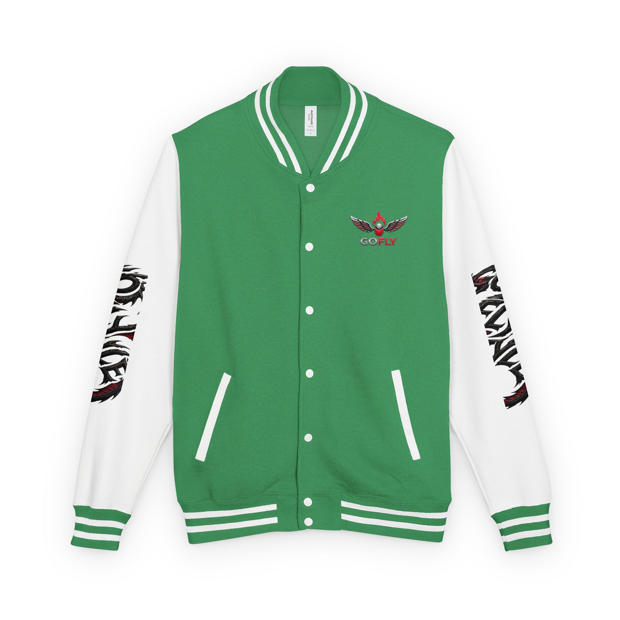 GoFlyStyle Heavyweight letterman jacket