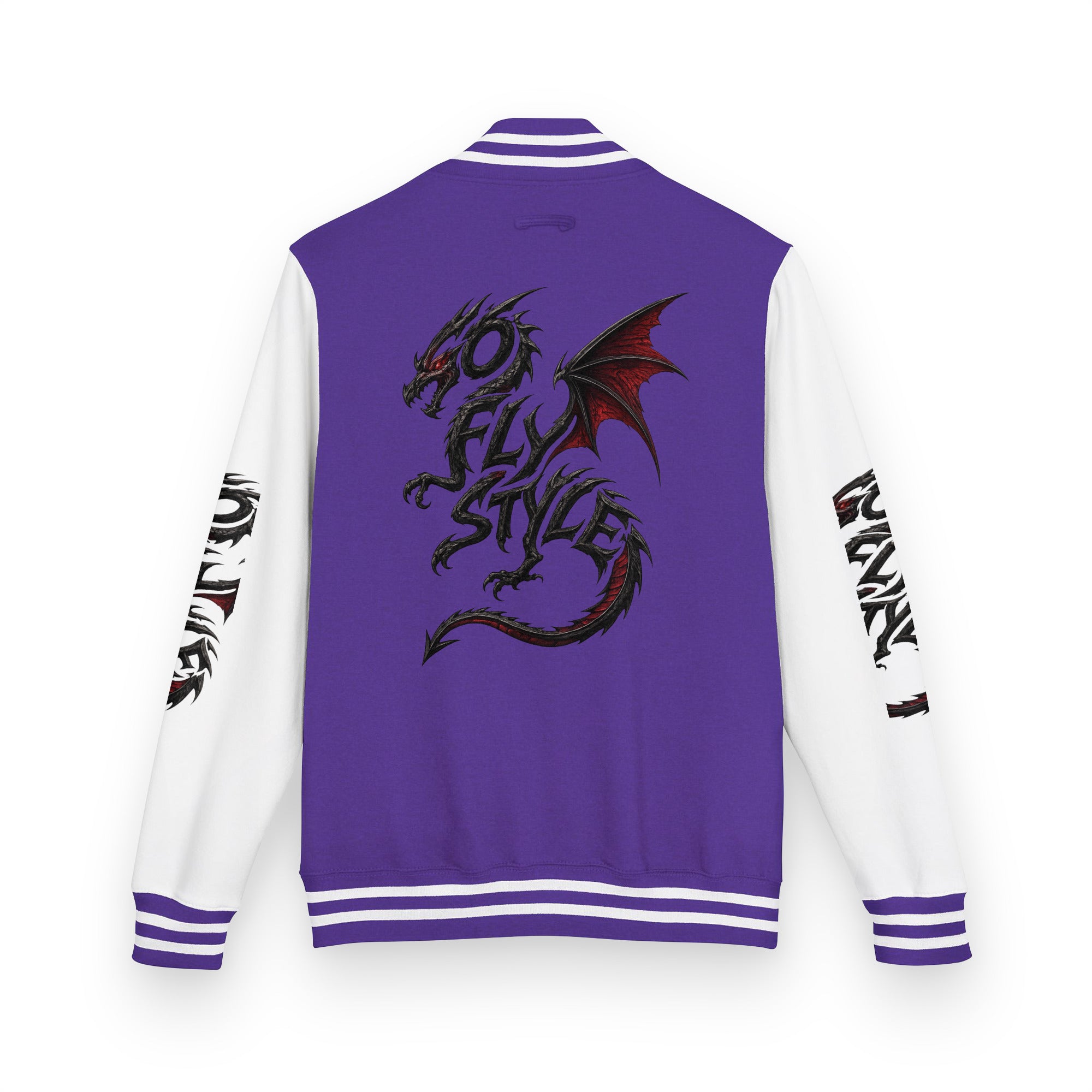 GoFlyStyle Heavyweight letterman jacket