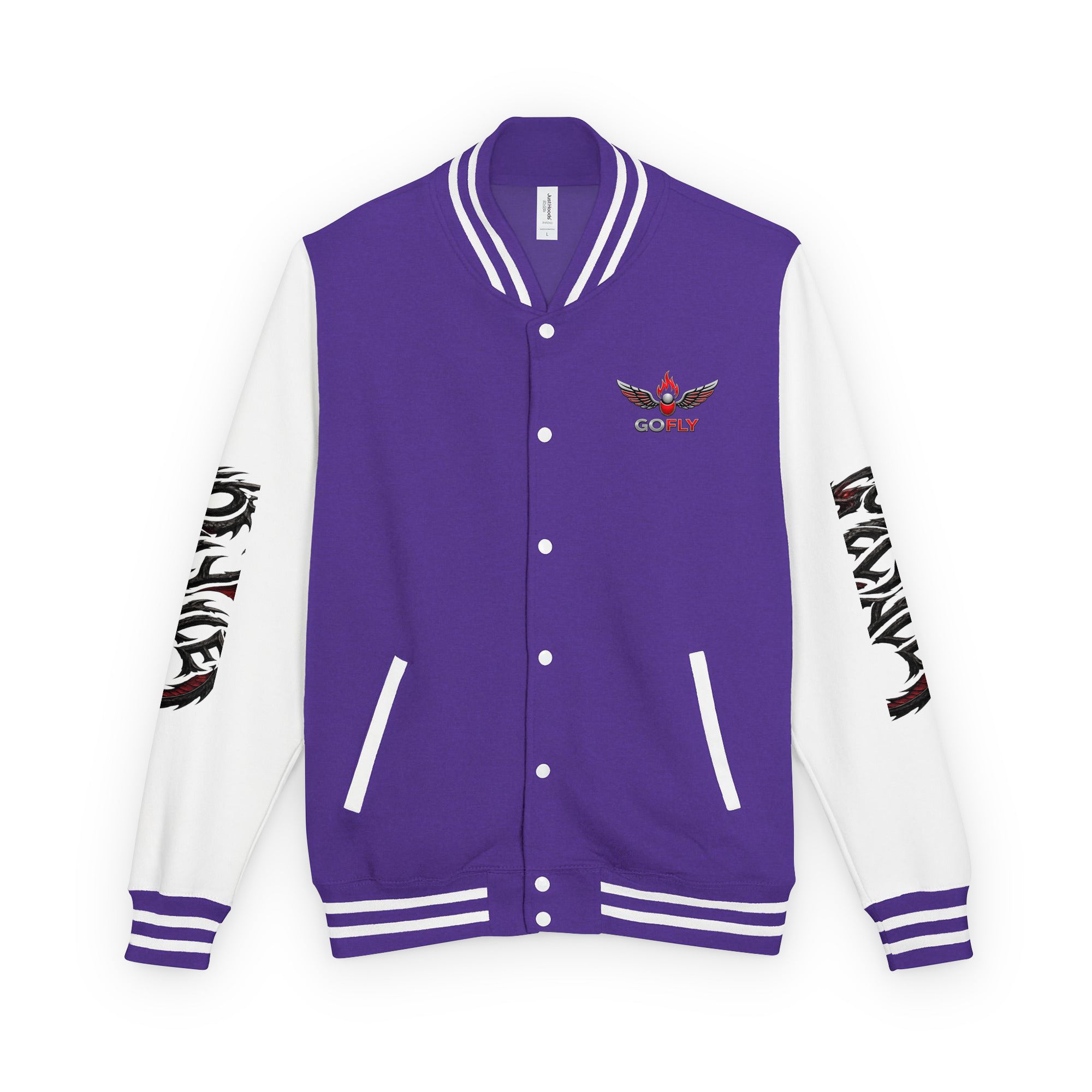 GoFlyStyle Heavyweight letterman jacket
