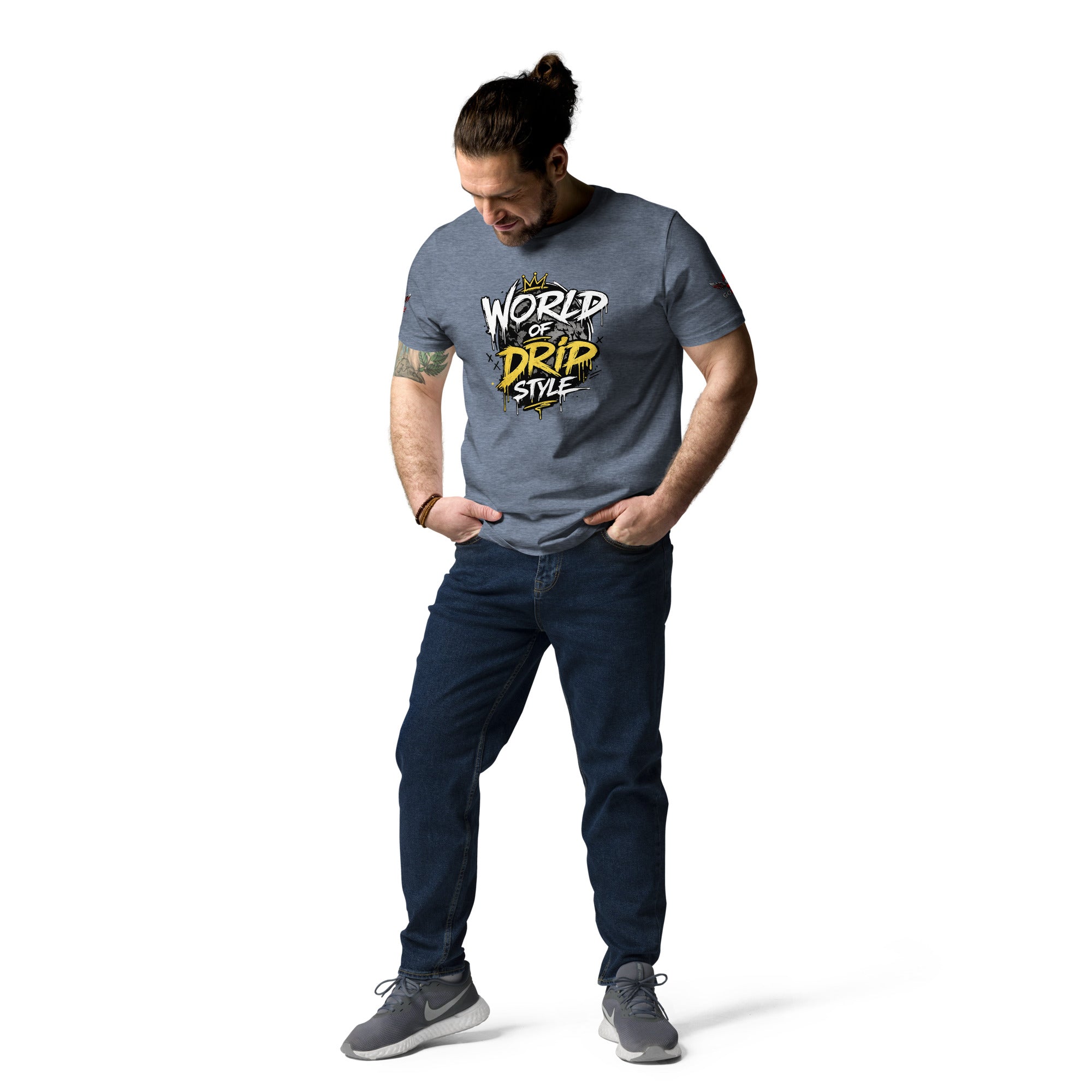 GoFly world of drip style Unisex Organic Cotton T-Shirt
