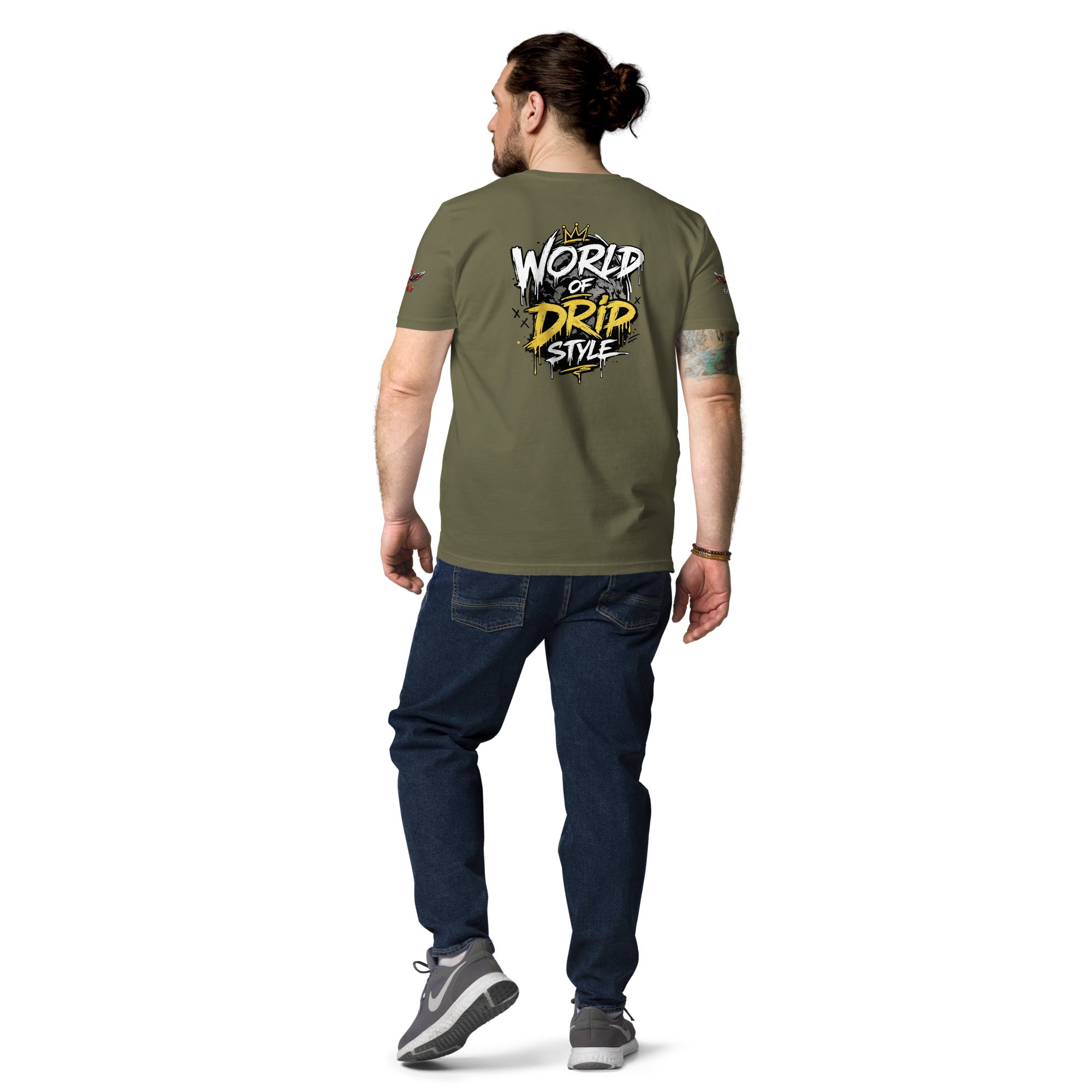 GoFly world of drip style Unisex Organic Cotton T-Shirt