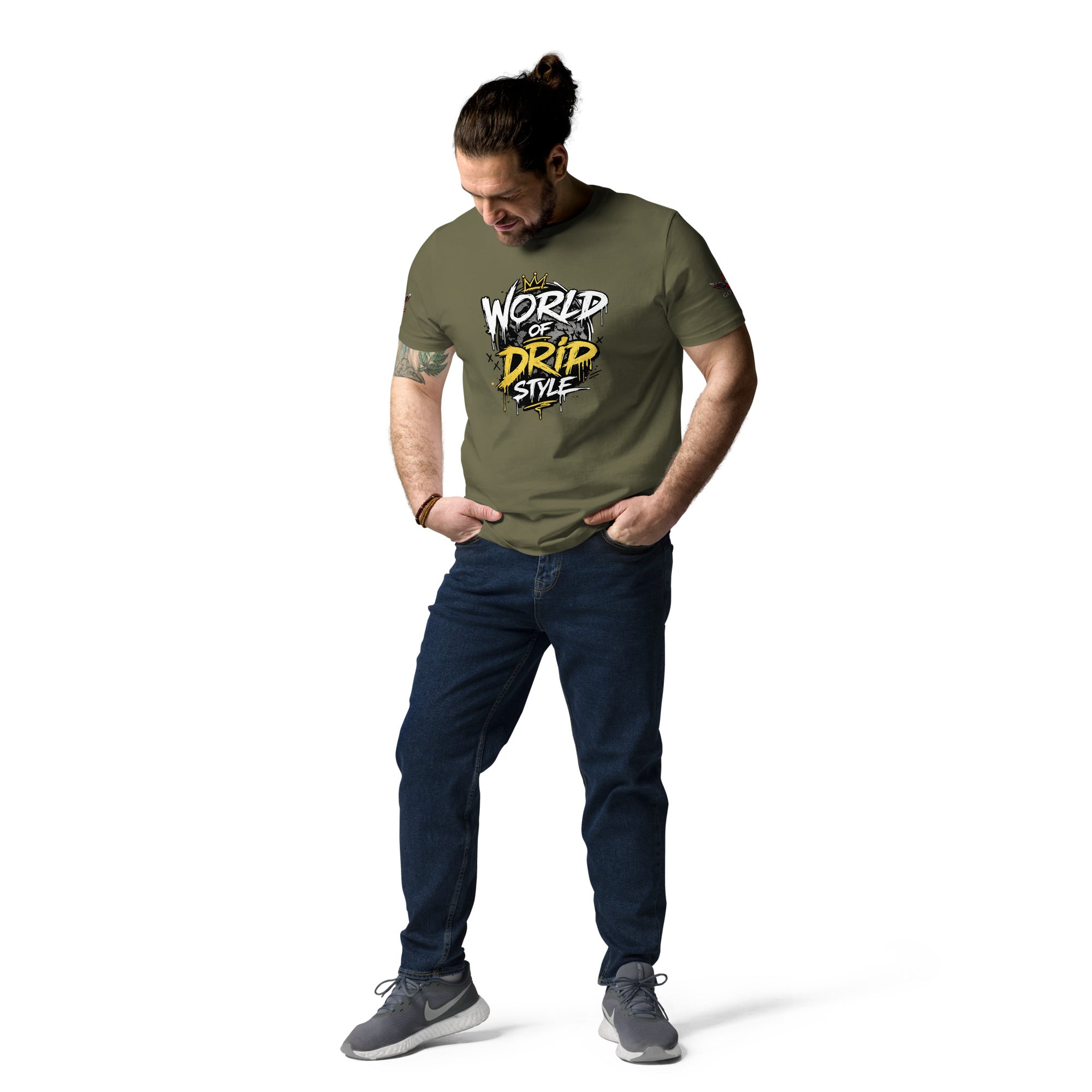 GoFly world of drip style Unisex Organic Cotton T-Shirt