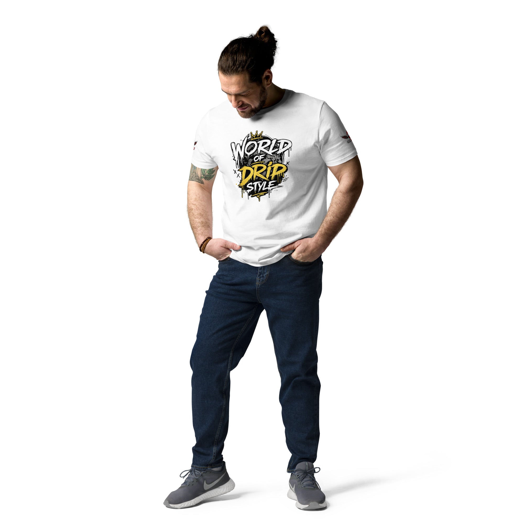 GoFly world of drip style Unisex Organic Cotton T-Shirt