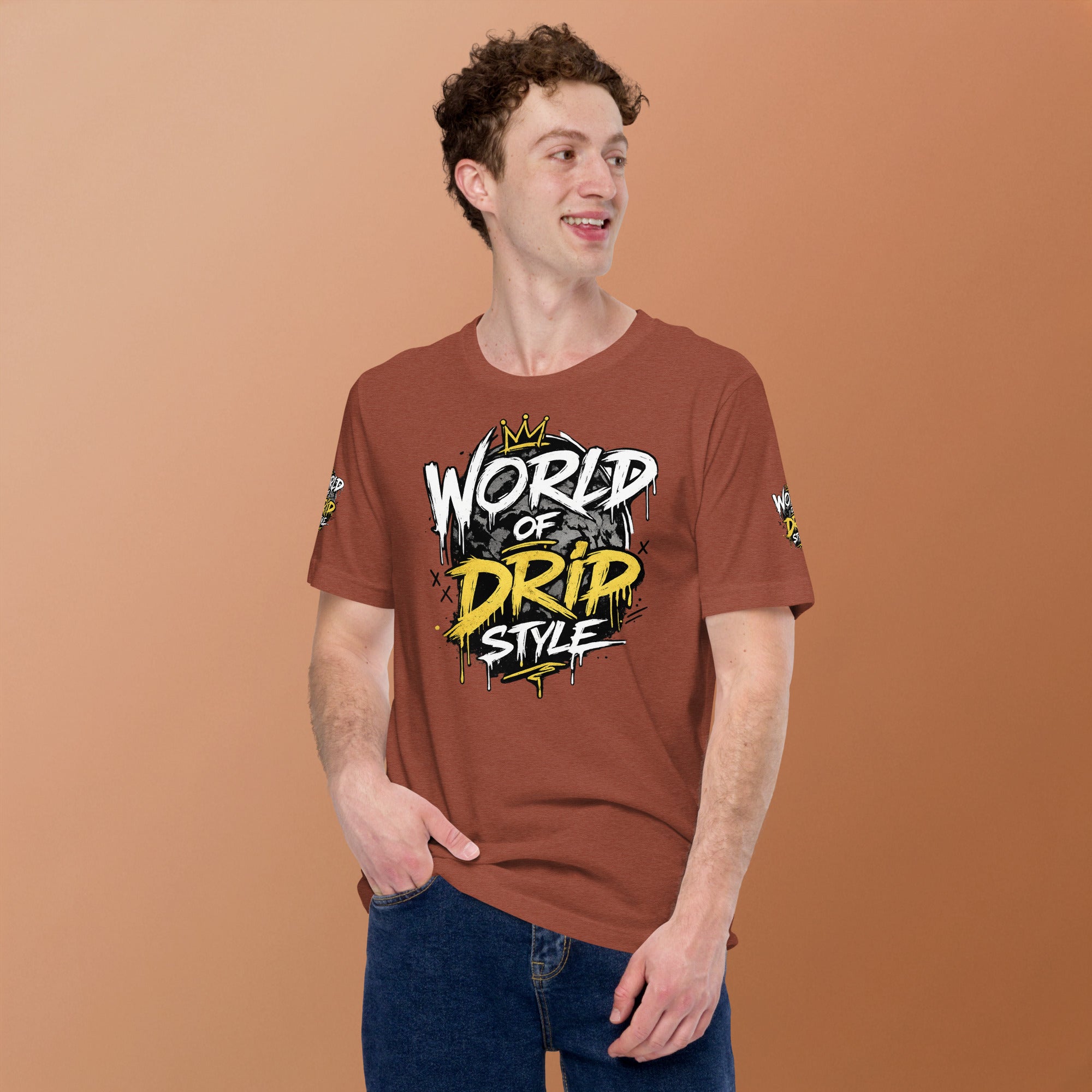 GoFly World Of Drip Style Unisex t-shirt