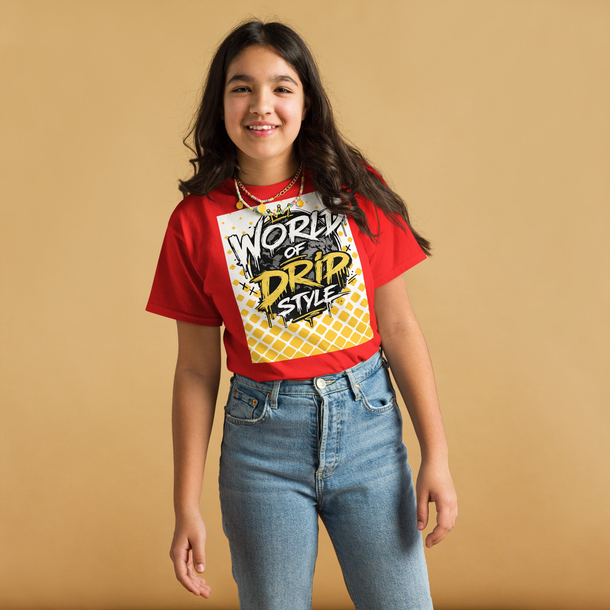 GoFly world of drip style Youth classic tee