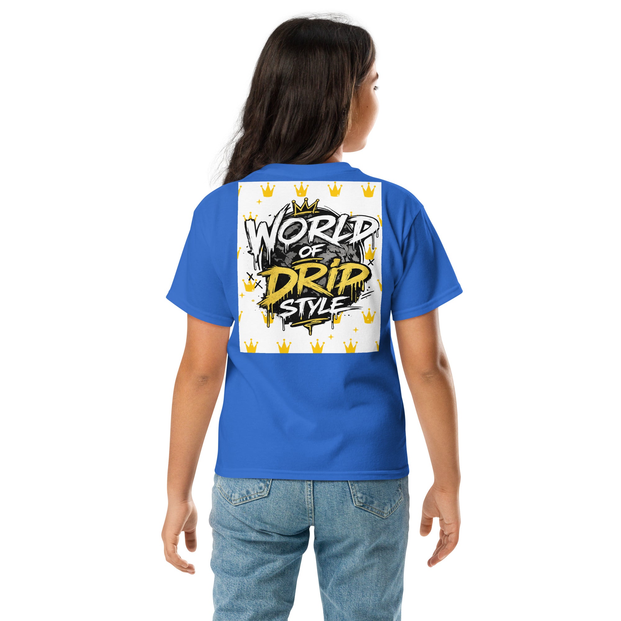 GoFly world of drip style Youth classic tee