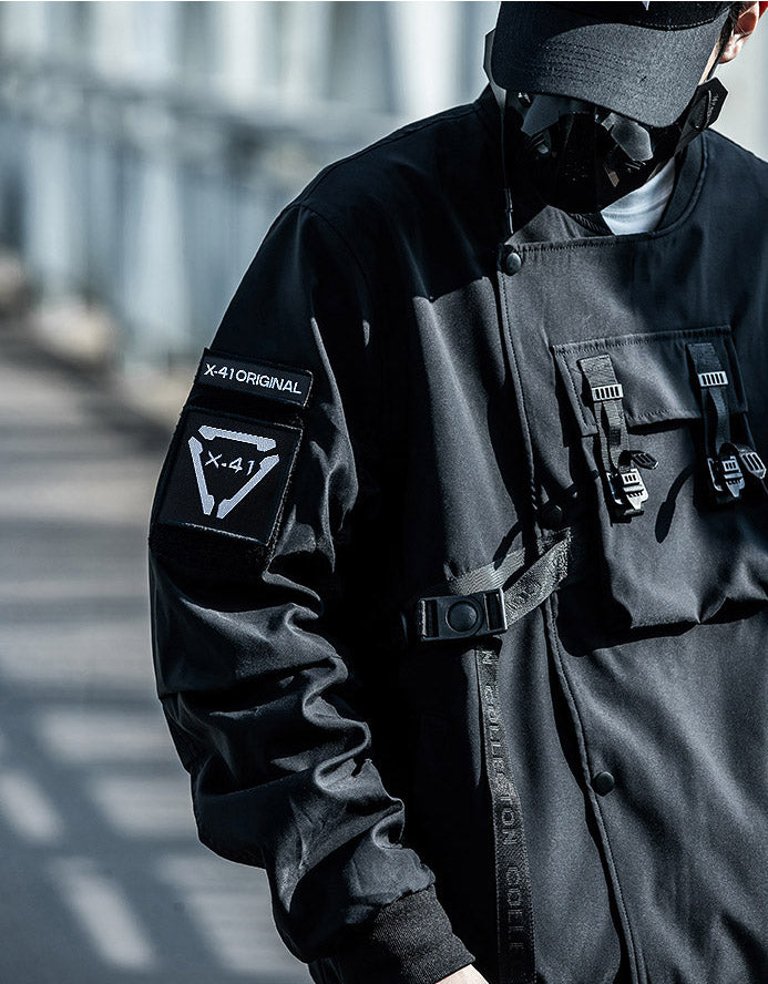 GoFly DuskJ6 Scar Slash Bomber Jacket