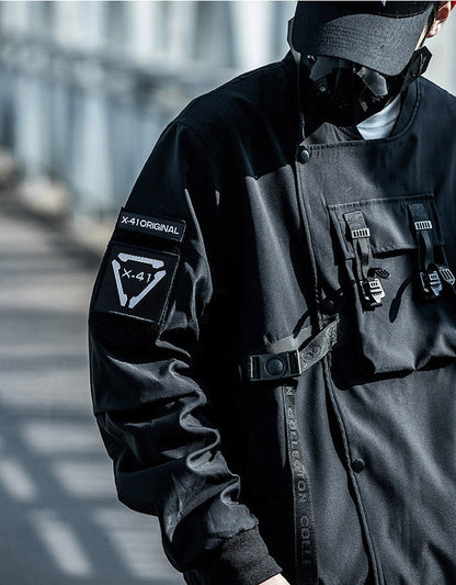 GoFly DuskJ6 Scar Slash Bomber Jacket