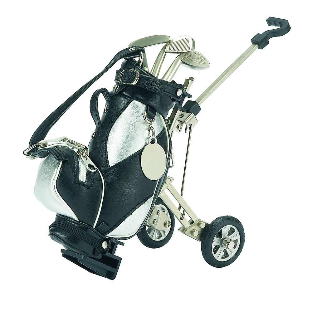 Golf Cart Style Pen Set &amp; Holder
