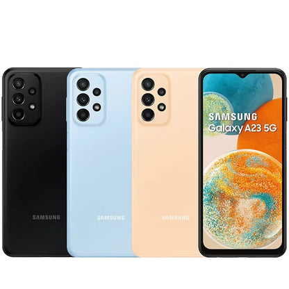 Used Samsung Galaxy A23 Smart Android Phone Global Edition 2SIM 6.6-inch 90Hz Quad Camera 50MP Refurbished Samsung 5000mAh NFC