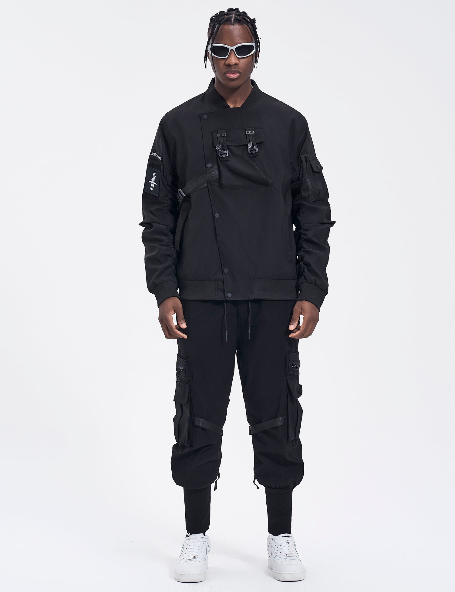 GoFly DuskJ6 Scar Slash Bomber Jacket