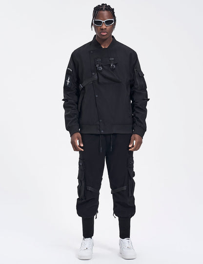 GoFly DuskJ6 Scar Slash Bomber Jacket