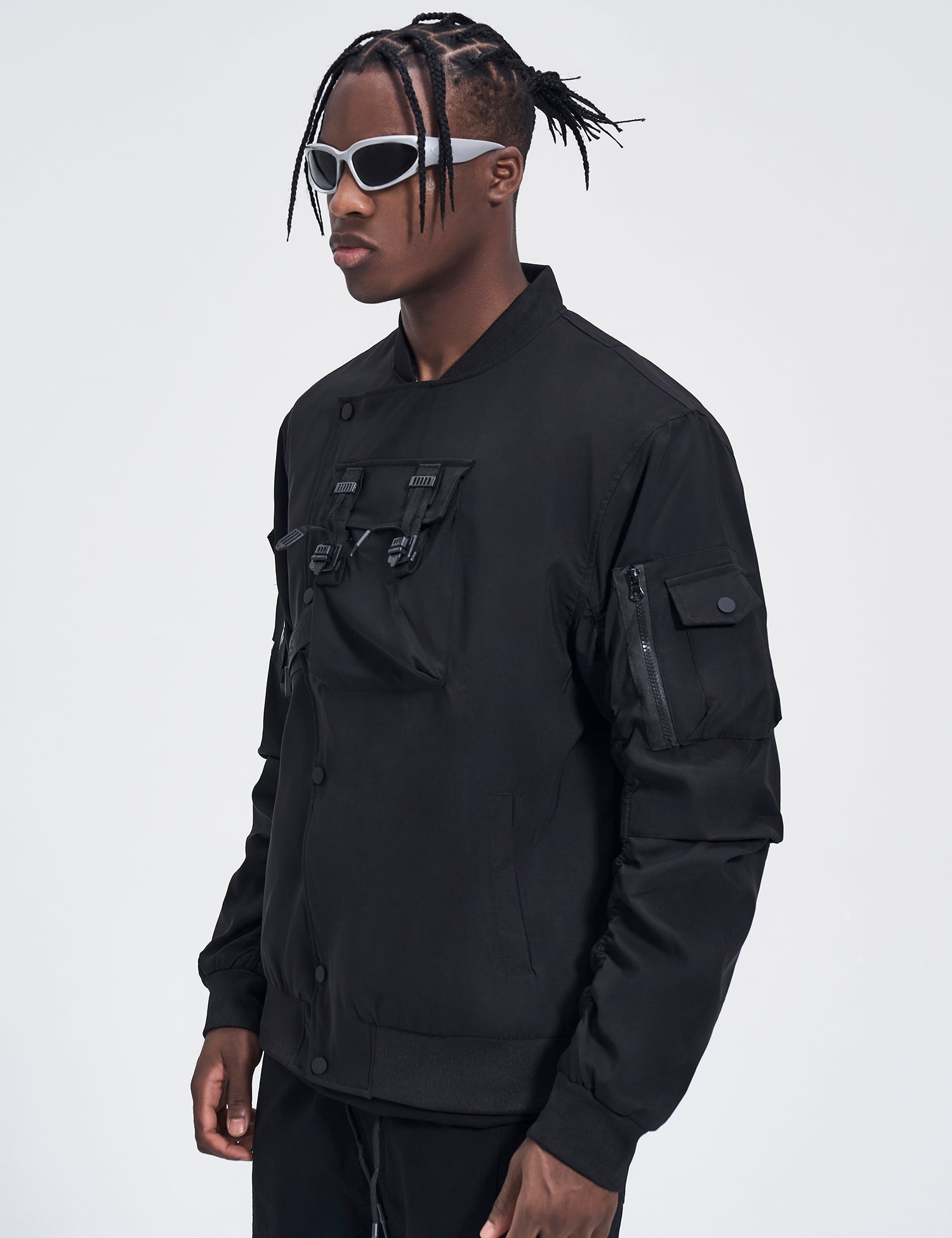 GoFly DuskJ6 Scar Slash Bomber Jacket
