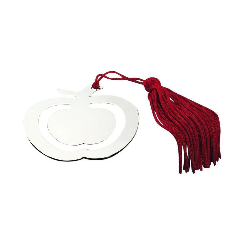 Apple Shaped Bookmark &amp; Tassel