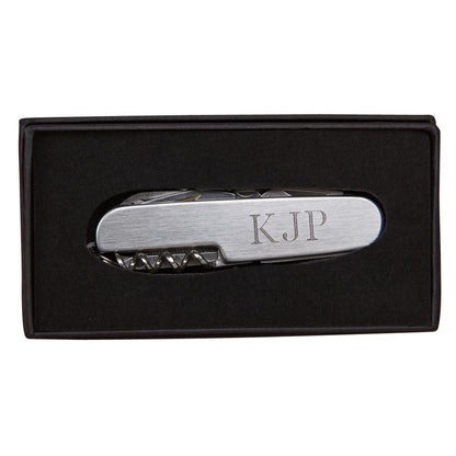 Folding 9-tool Pocket Knife