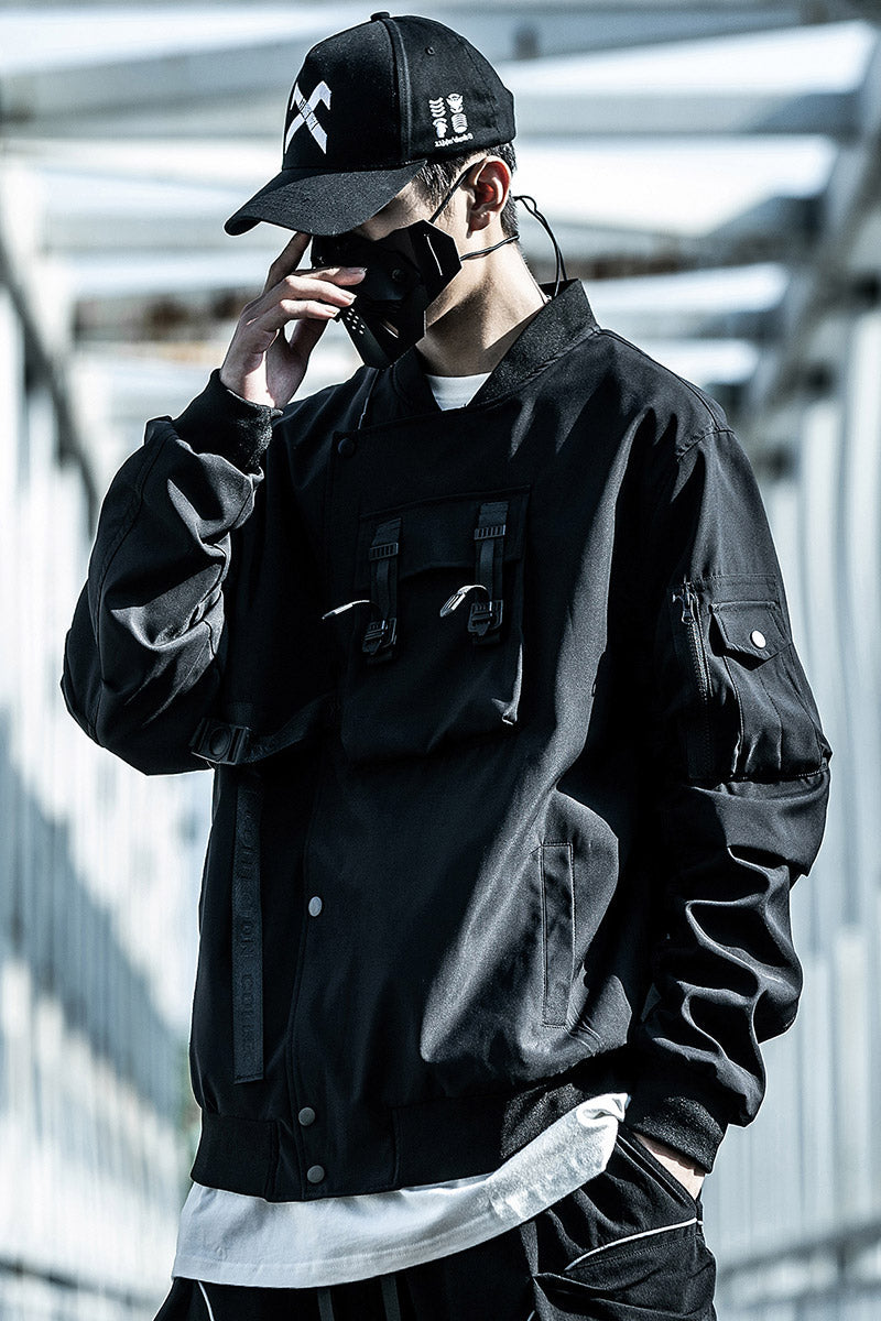 GoFly DuskJ6 Scar Slash Bomber Jacket